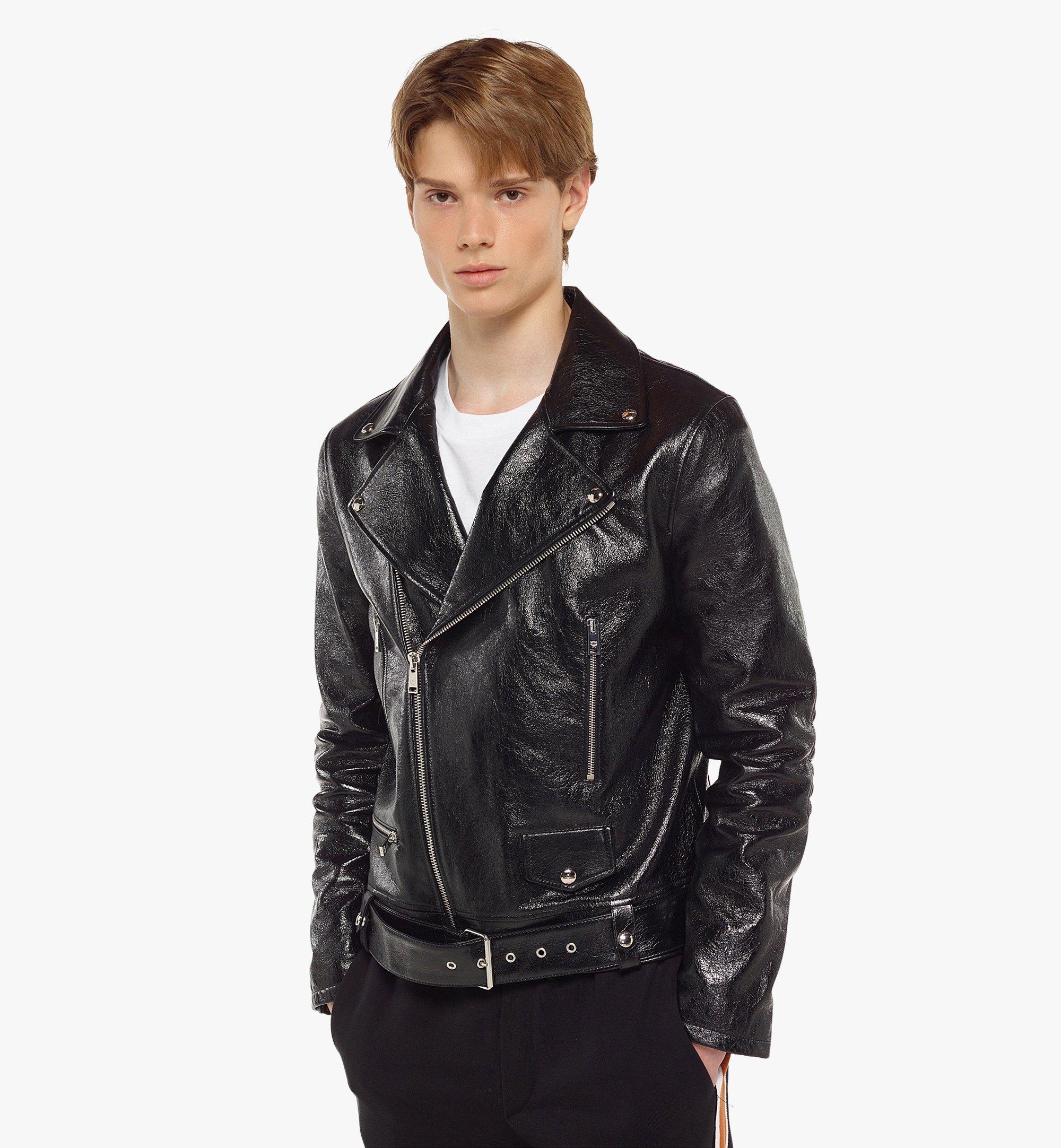 Mcm shop biker jacket