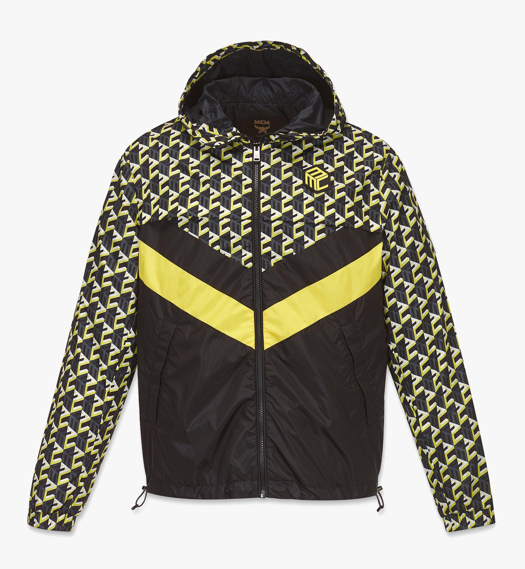 MCM 男士Cubic经典花纹ECONYL®尼龙风衣 Yellow MHJCAMM04YW2XL 更多视角 1