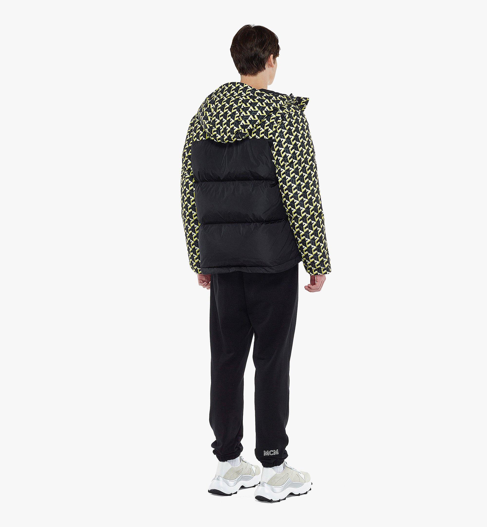 MCM 男士Cubic经典花纹ECONYL®尼龙风衣 Yellow MHJCAMM04YW2XL 更多视角 2