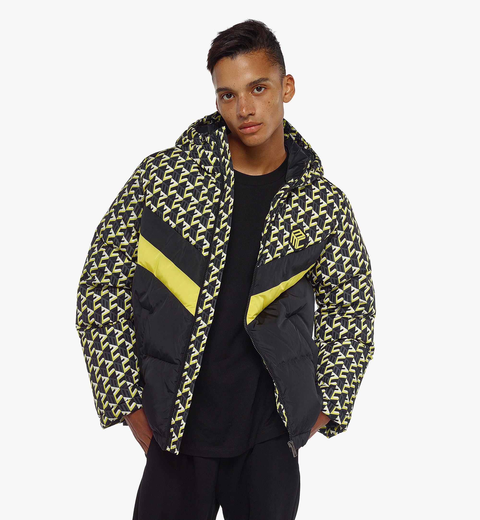 MCM 男士Cubic经典花纹ECONYL®尼龙风衣 Yellow MHJCAMM04YW2XL 更多视角 4