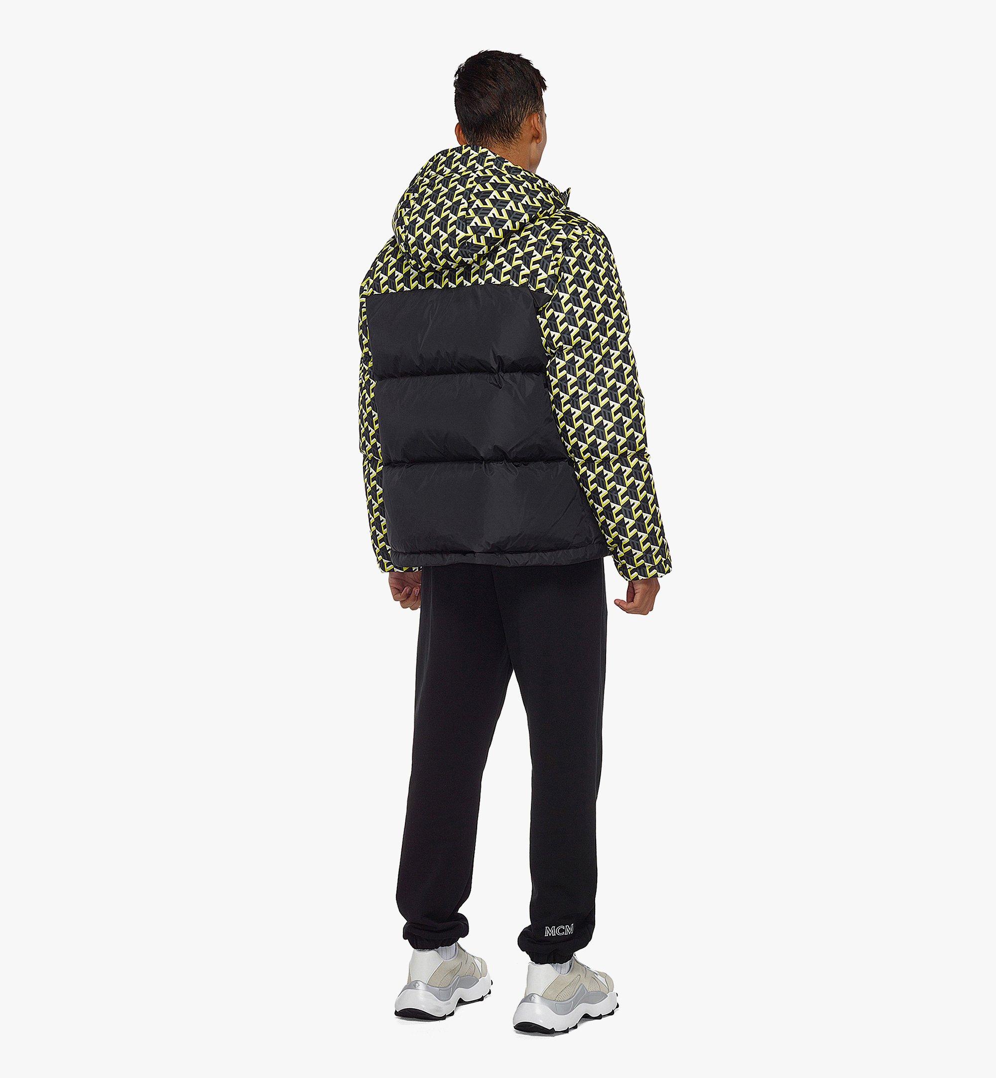 MCM 男士Cubic经典花纹ECONYL®尼龙风衣 Yellow MHJCAMM04YW2XL 更多视角 5