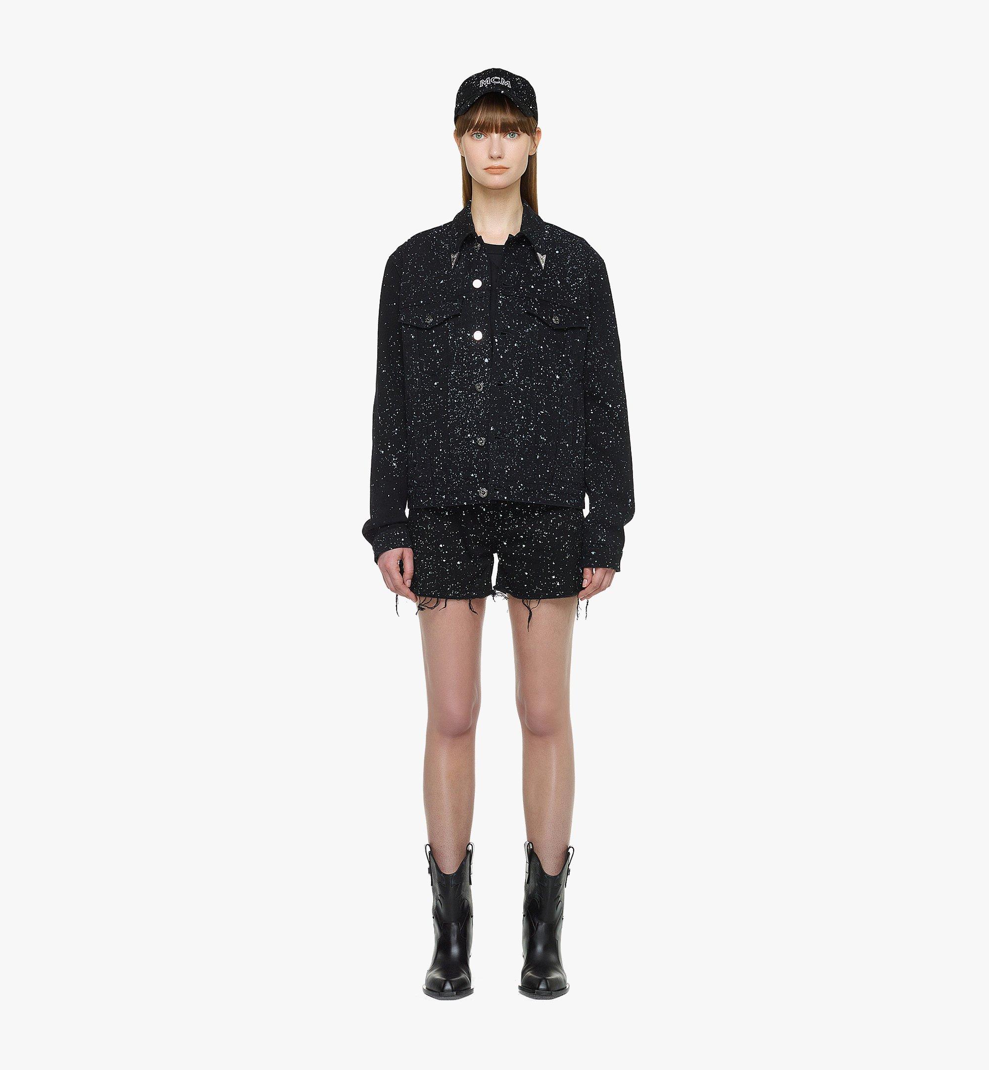 MCM ギャラクシープリント デニムジャケット Black MHJDAMM02BK0XL ほかの角度から見る 4