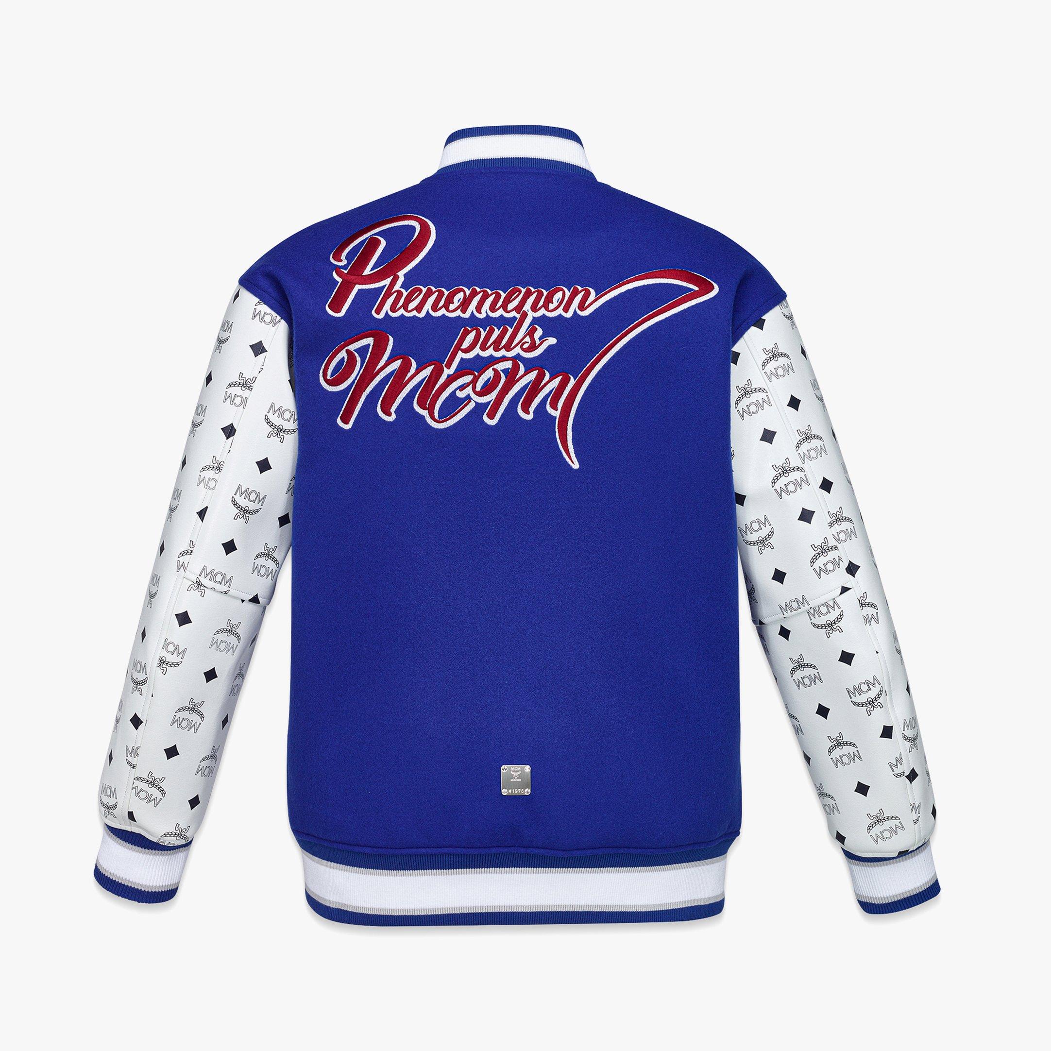 MCM PHENOMENON+MCM スタジアムジャケット Blue MHJDSJP01LU00L ほかの角度から見る 1