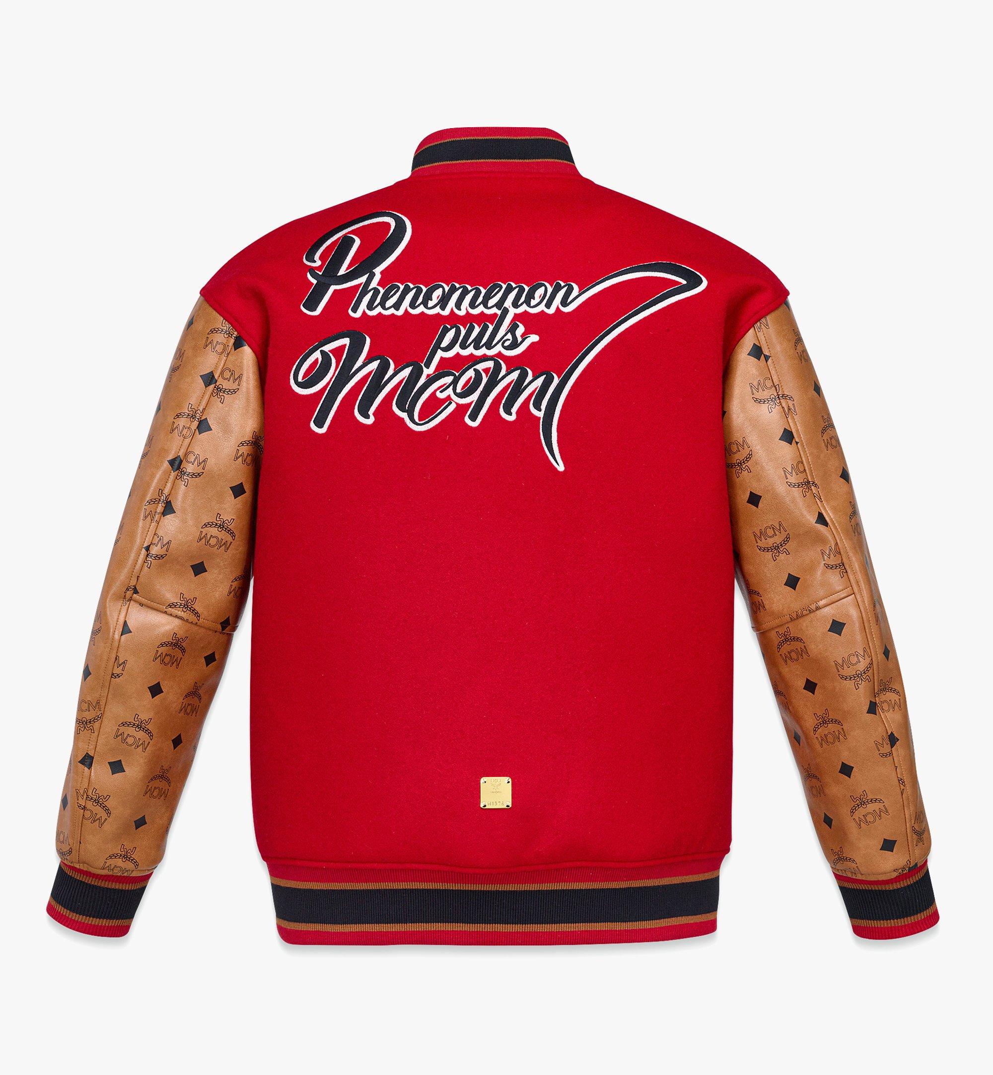 Large PHENOMENON+MCM Stadium Jacket Red | MCM ®US