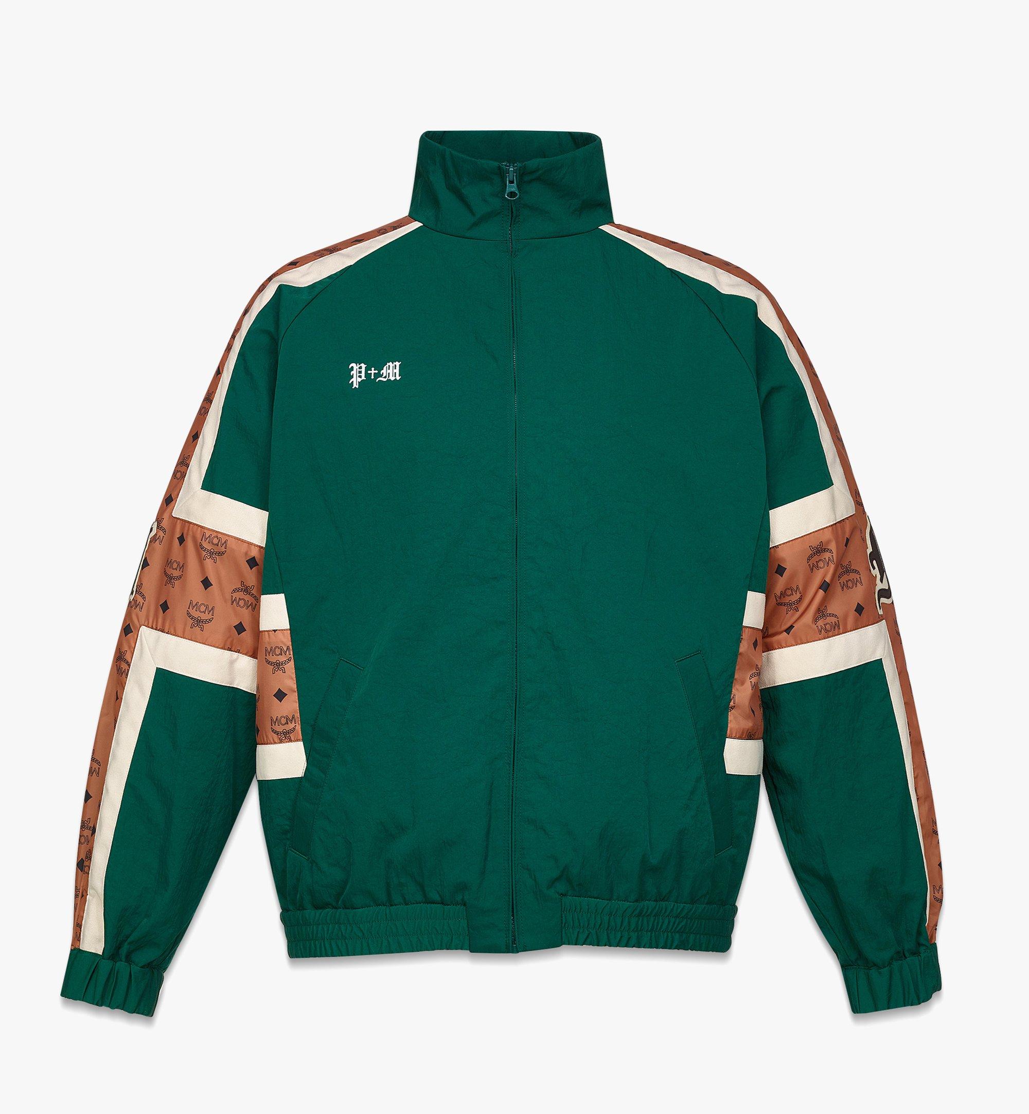 Medium PHENOMENON+MCM Visetos Track Jacket Green | MCM ®TW