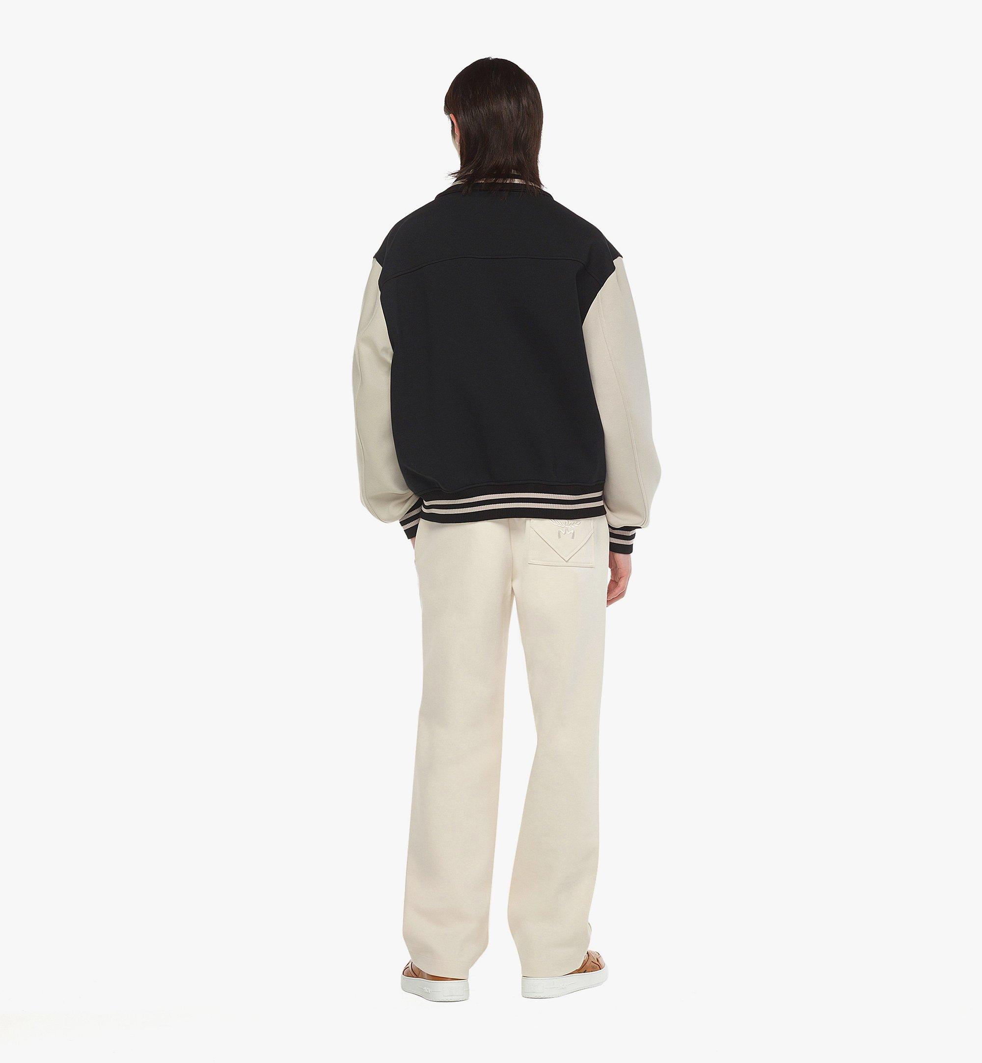 MCM Veste universitaire Essentiel avec écusson à logo Black MHJESBC04BK00L Plus de photos 3