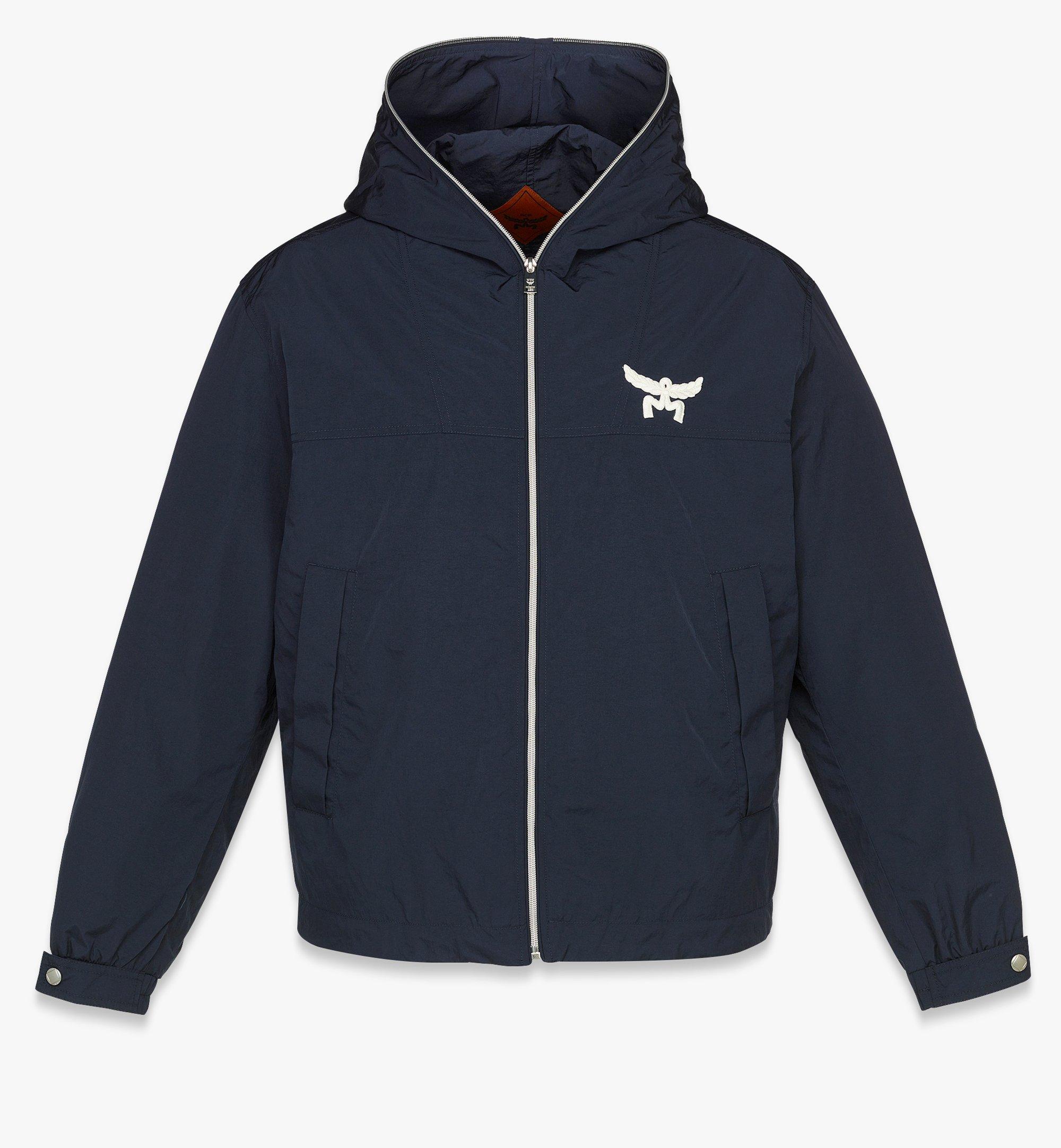 Laurel Logo Windbreaker in Recycled Nylon
