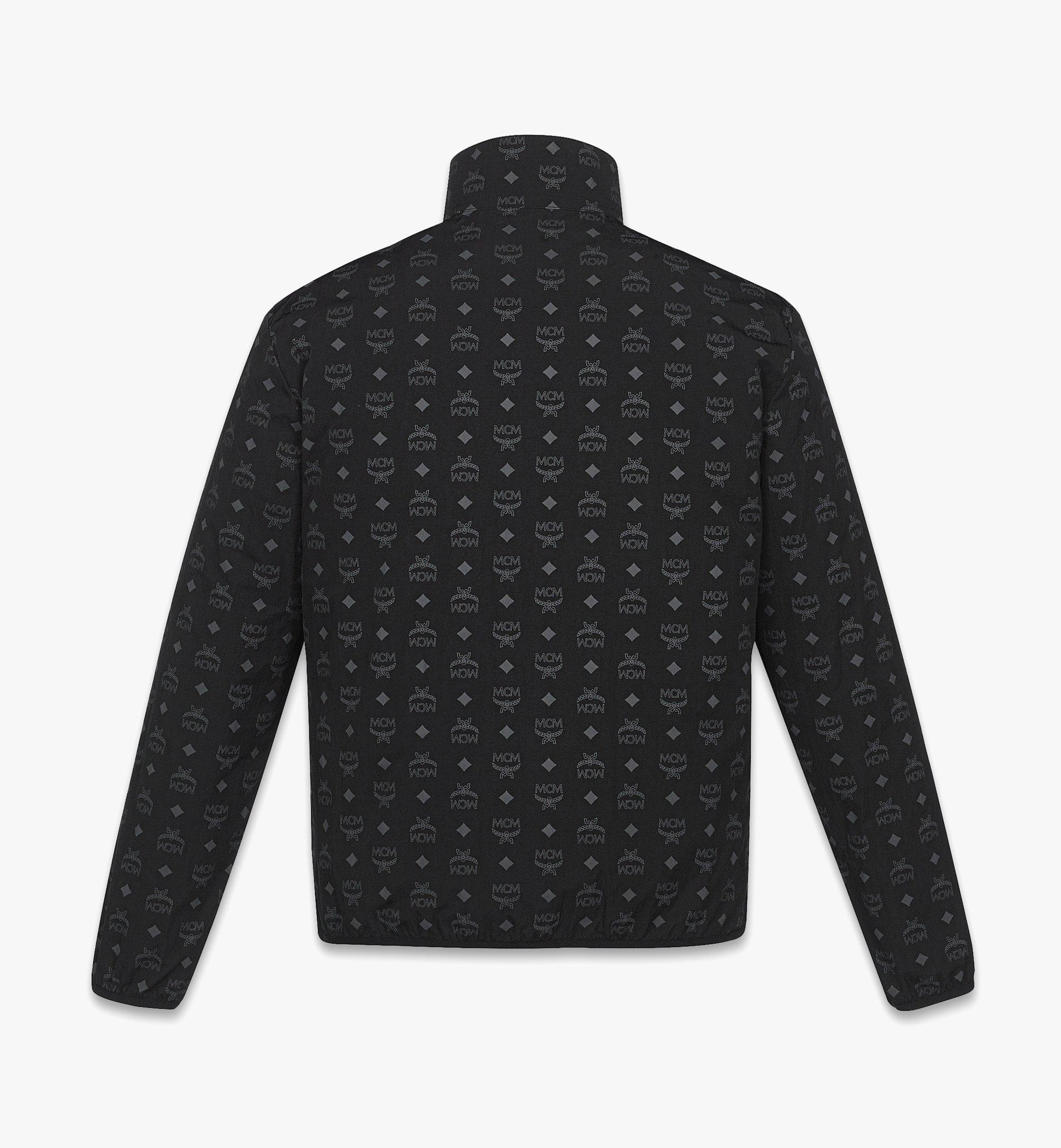 MCM Reversible Monogram Print Windbreaker in ECONYL® Black MHJFAMM05BK00M Alternate View 1