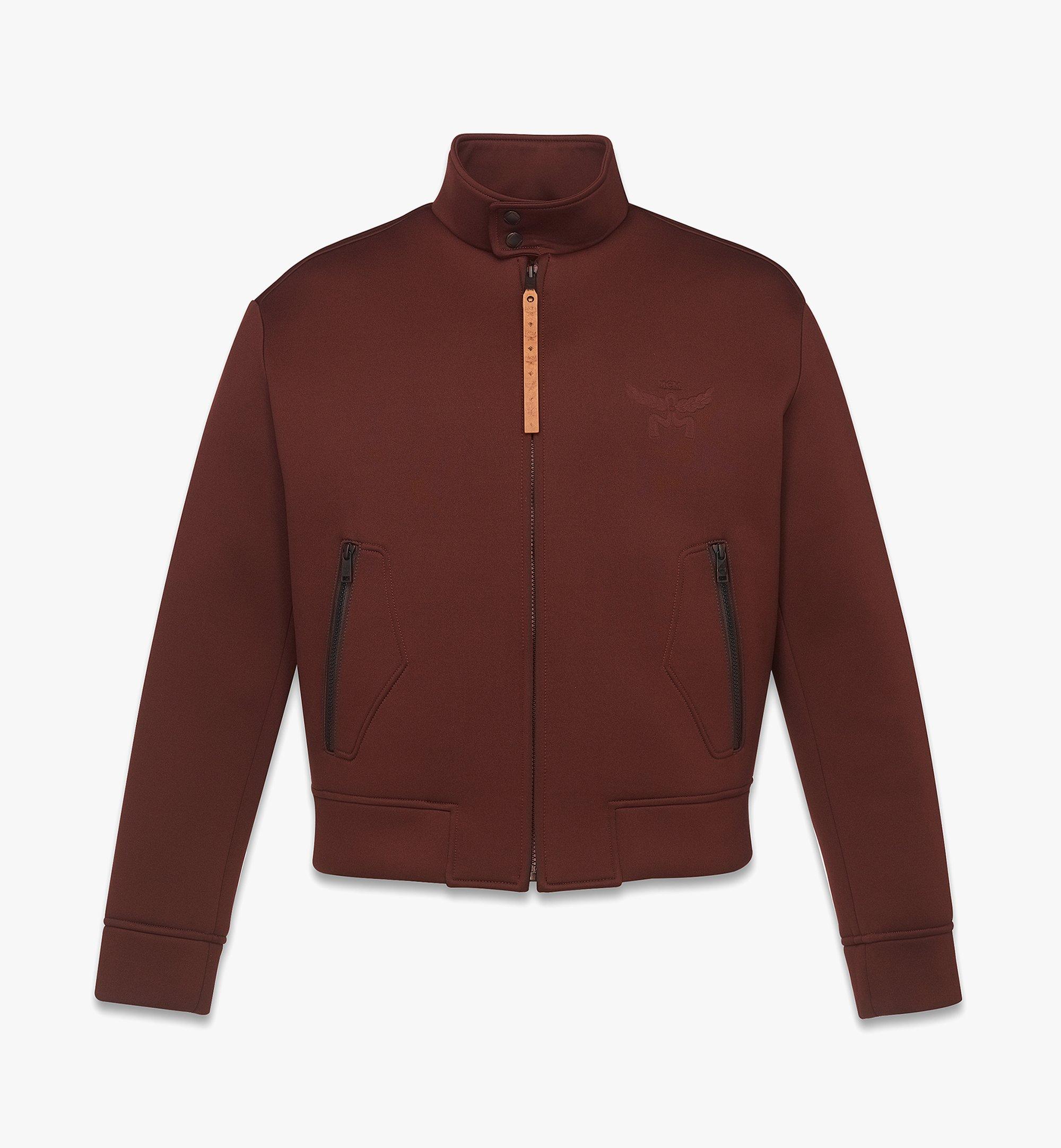 MCM Veste en néoprène à logo Brown MHJFSMM01NR00L Plus de photos 1