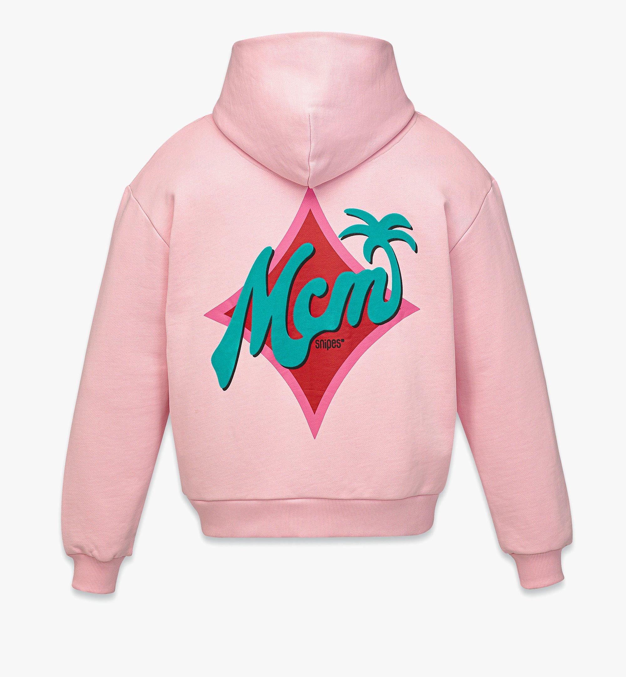 MCM MCM x SNIPES Zip Hoodie Pink MHJFSMM11Q400M Alternate View 1