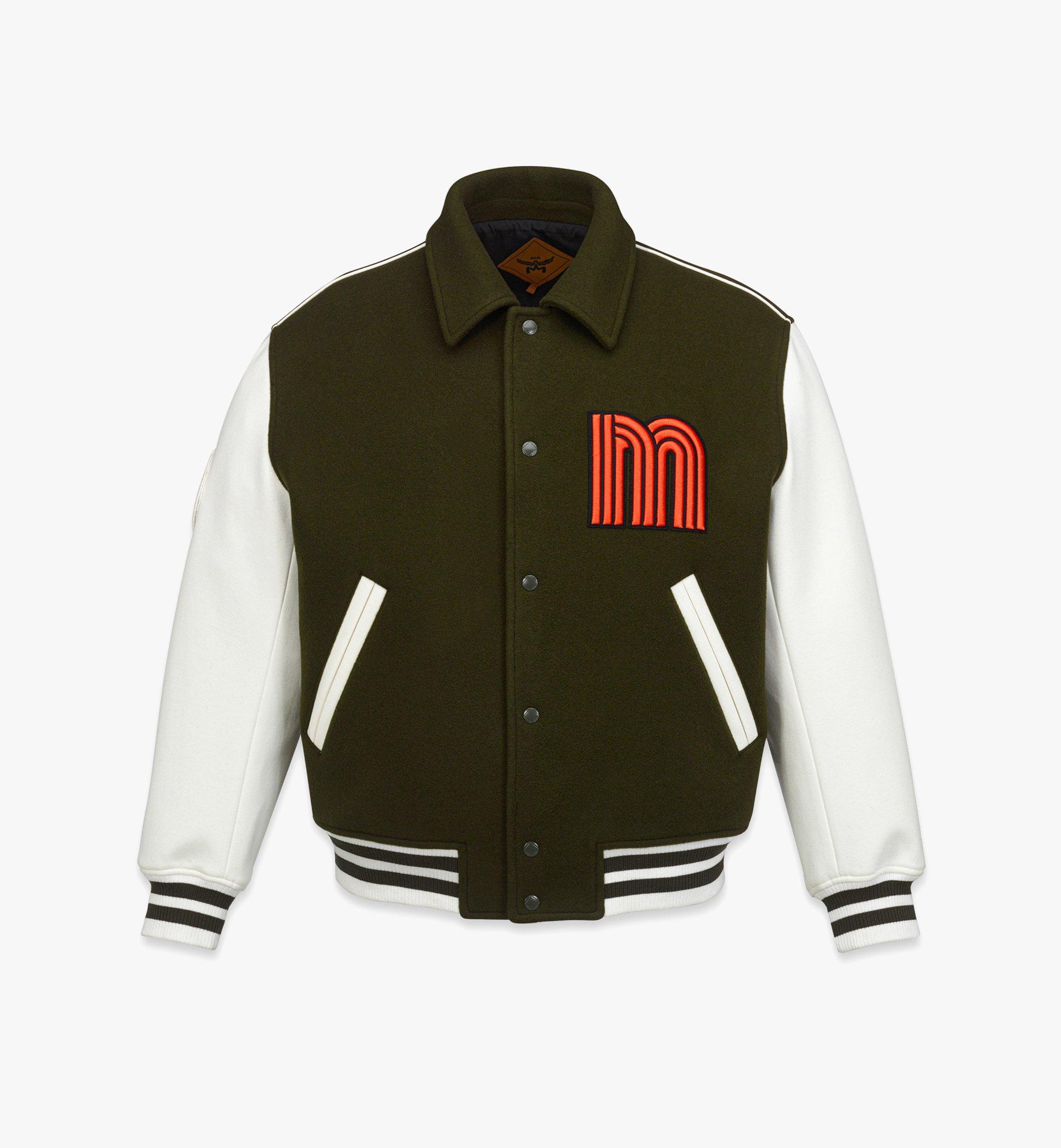 M Logo Varsity Jacket