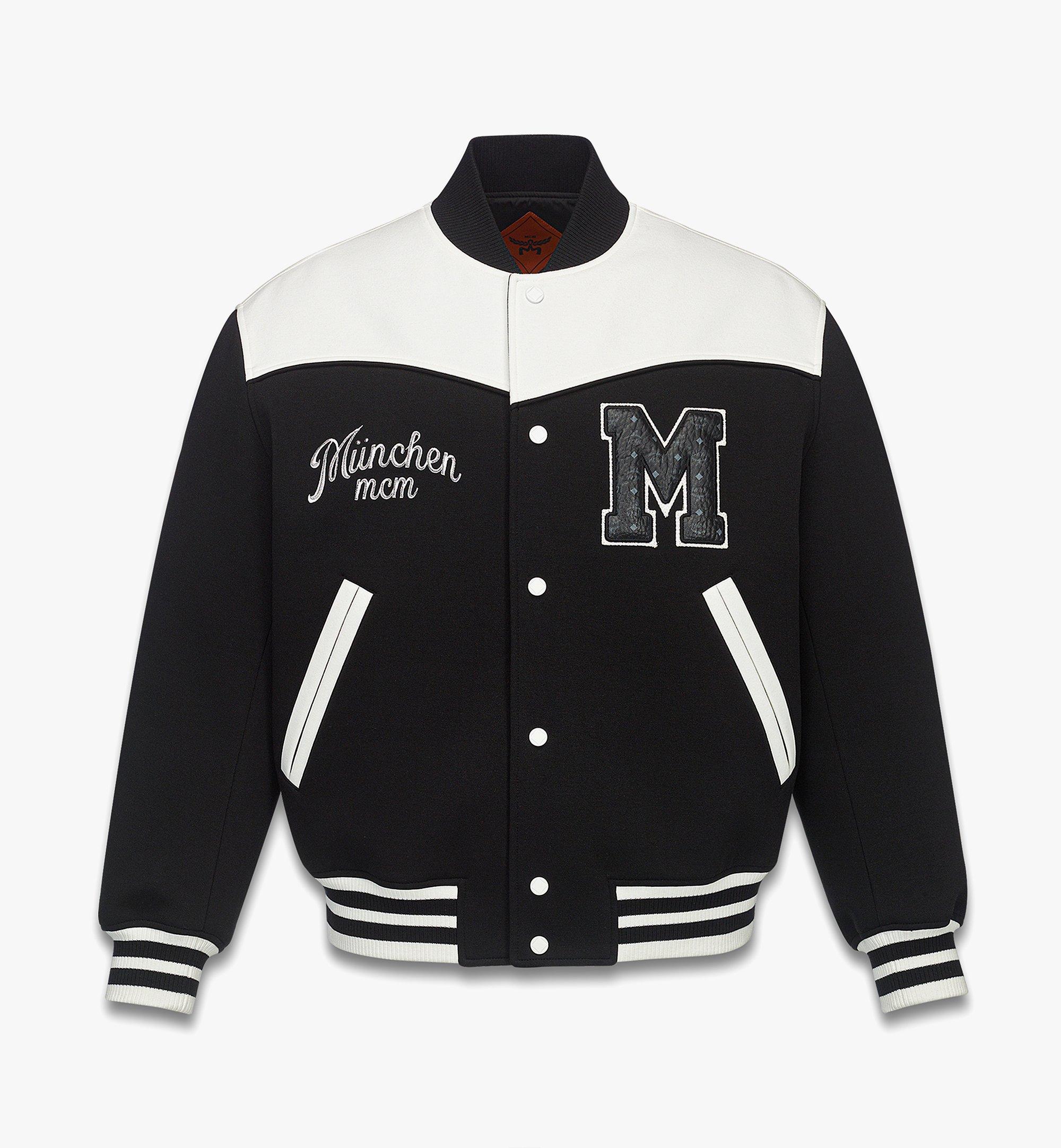 Small München Ponte Varsity Jacket Black | MCM ®US