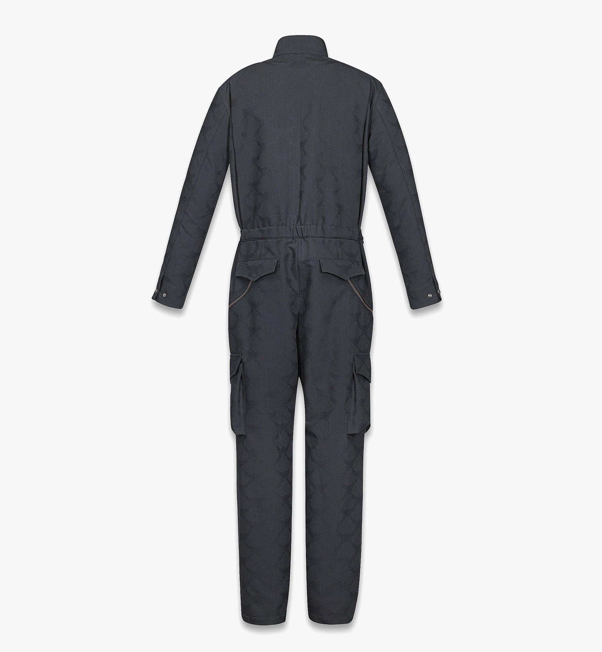 MCM Jumpsuit in Lauretos Wool Jacquard Grey MHMFAMM01EG00M Alternate View 1