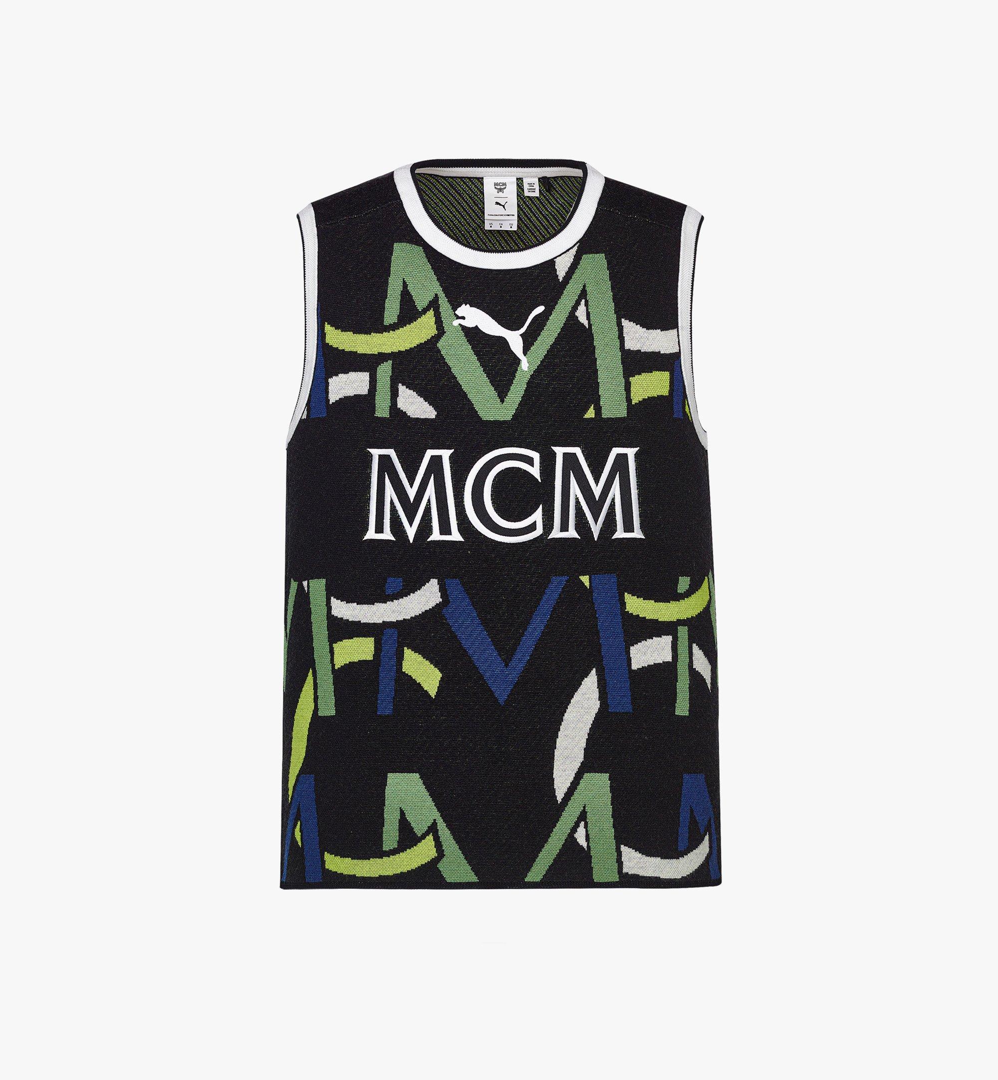 MCM MCM x PUMA经典花纹提花上衣 Black MHNDSMM03BK00S 更多视角 1