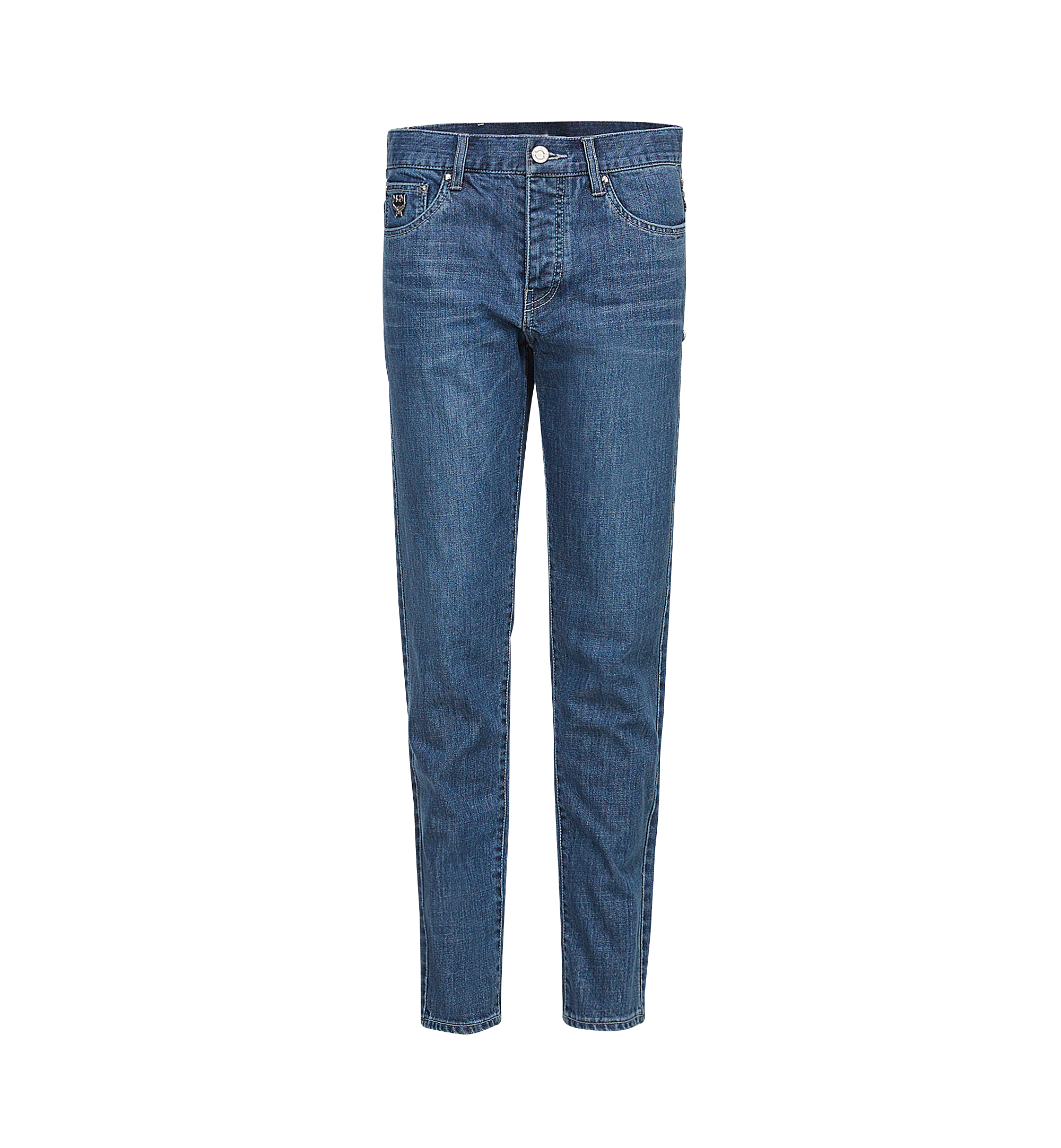 MCM Herren-Jeans mit geradem Schnitt Blue MHP8SMM44LL0XL Noch mehr sehen 1