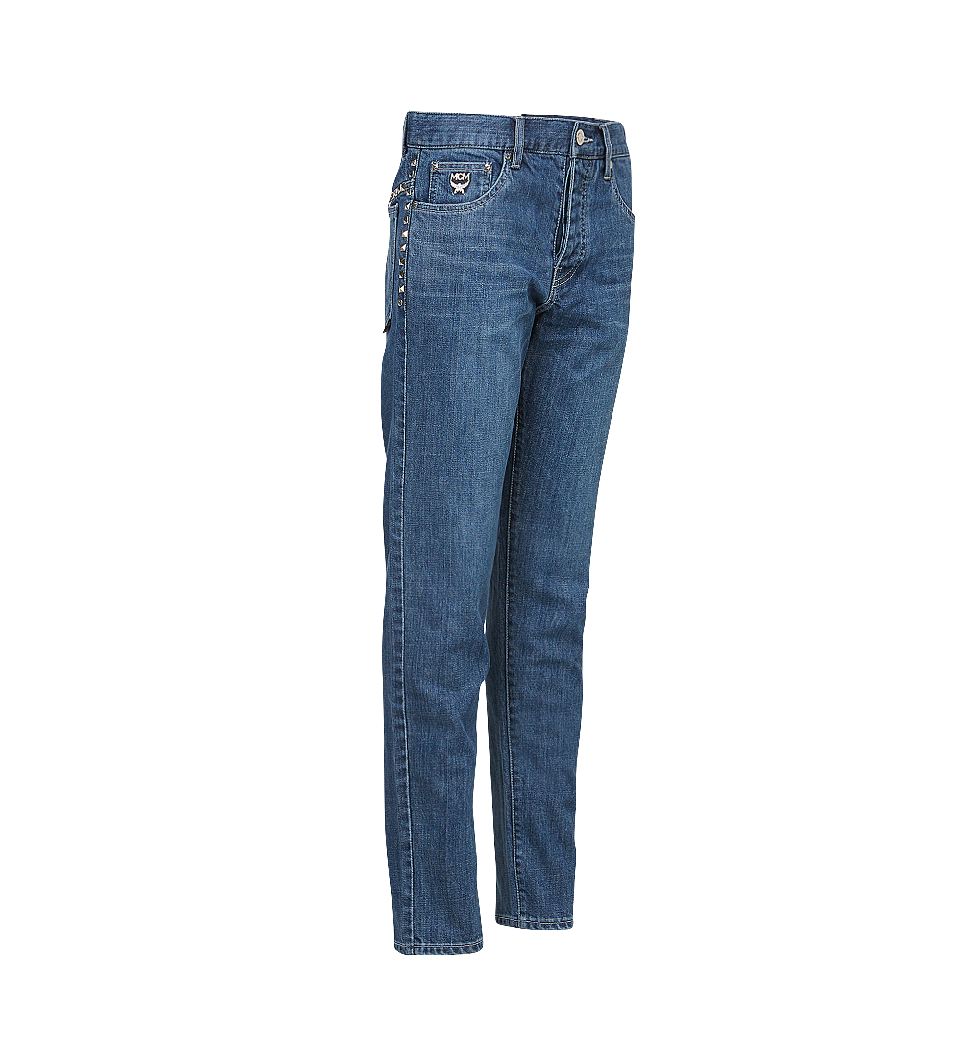 MCM Herren-Jeans mit geradem Schnitt Blue MHP8SMM44LL0XL Noch mehr sehen 1