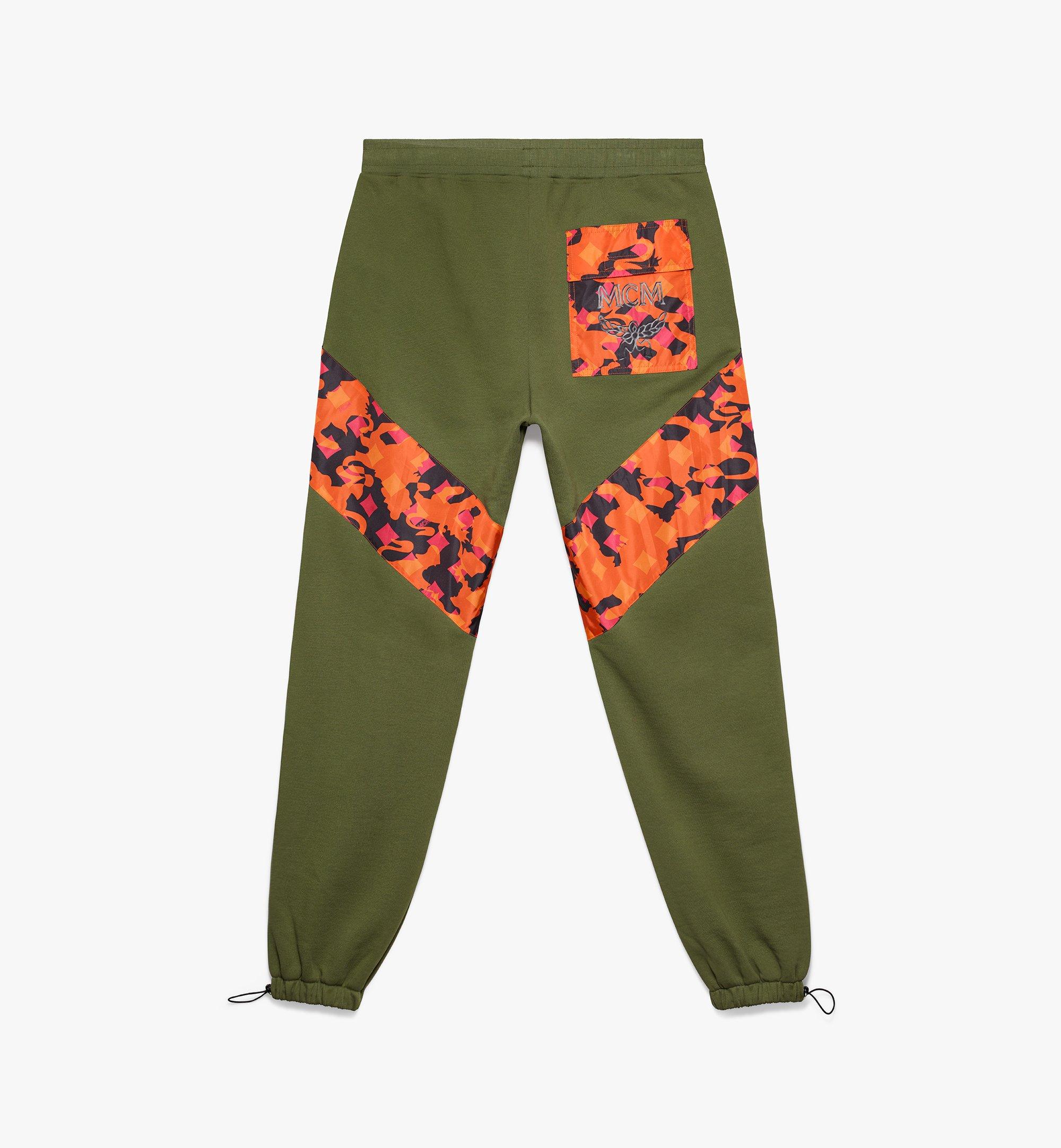 MCM Men's Cotton Camo Track Pants  MHP9AMM16G60XL Alternate View 1