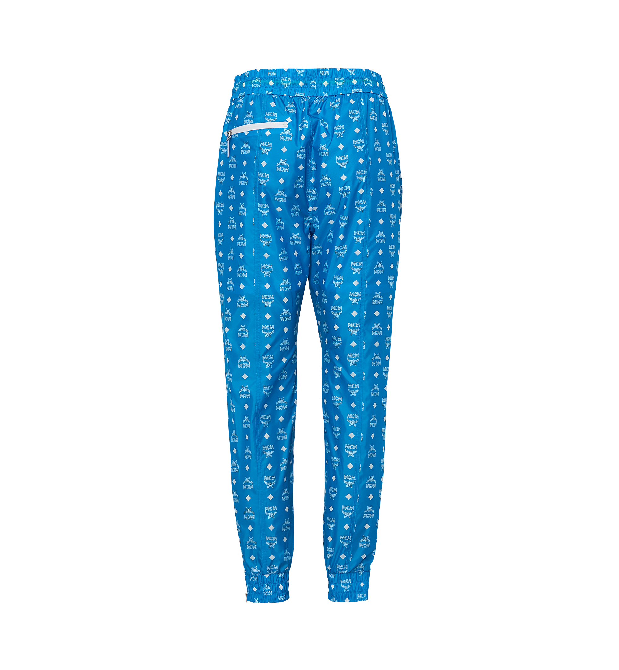 MCM Men's Nylon Joggers Blue MHP9SMM10HI046 Alternate View 2