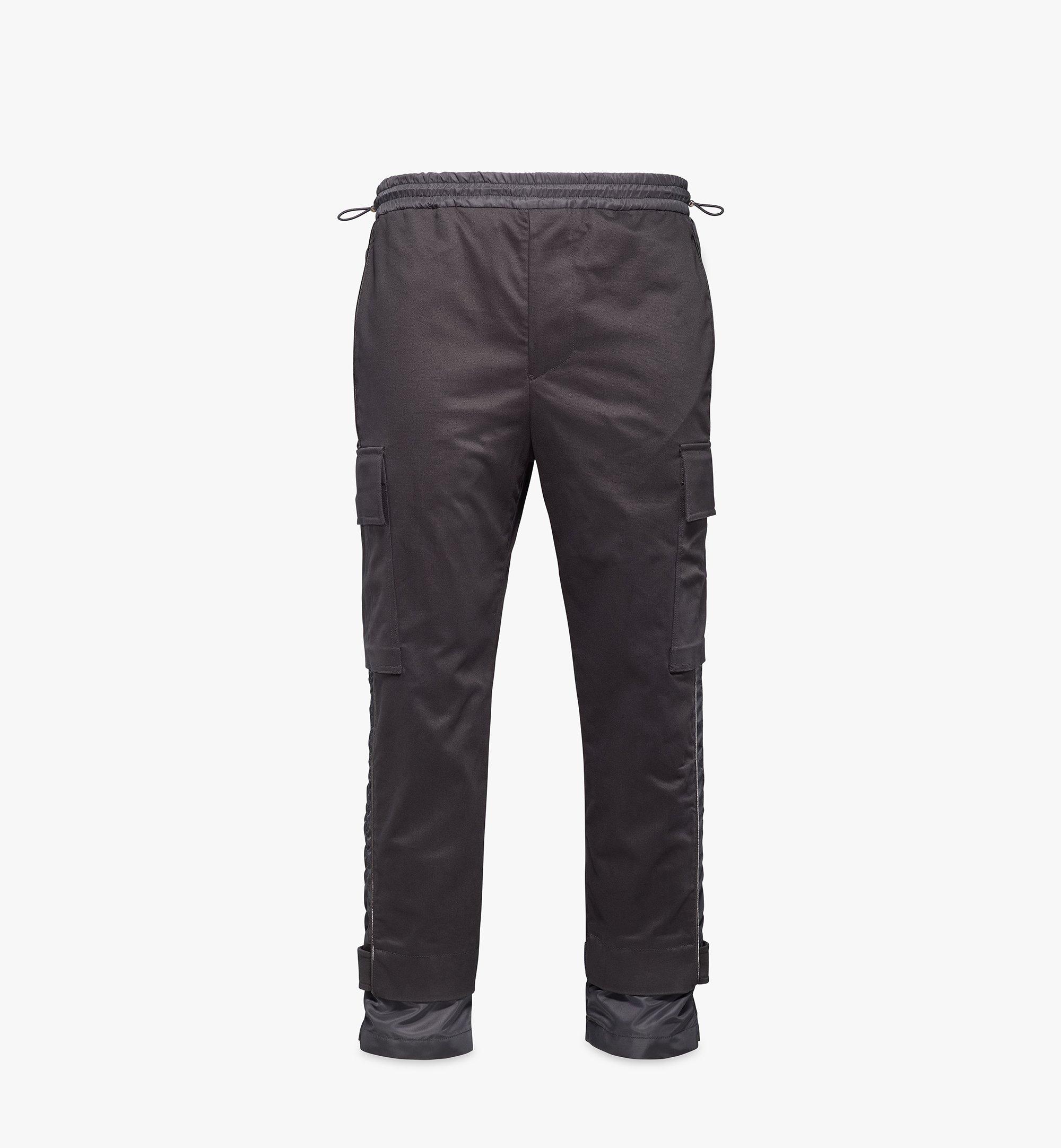 mens black utility cargo pants
