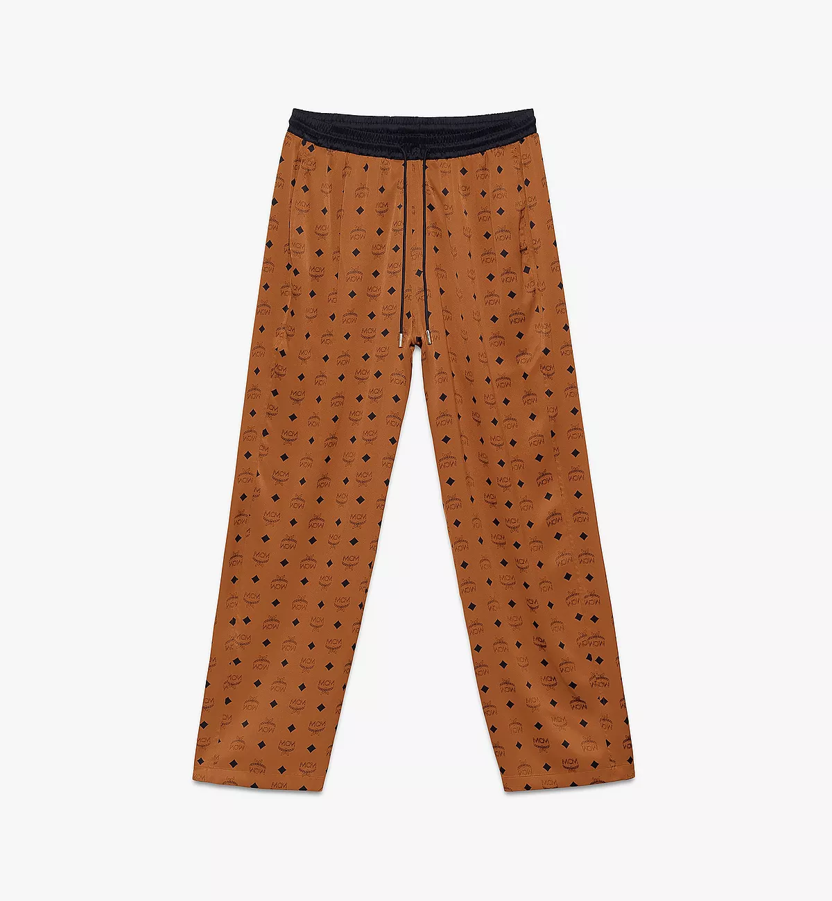 mcmworldwide.com | Cognac Classic Logo Silk Pajama Pants