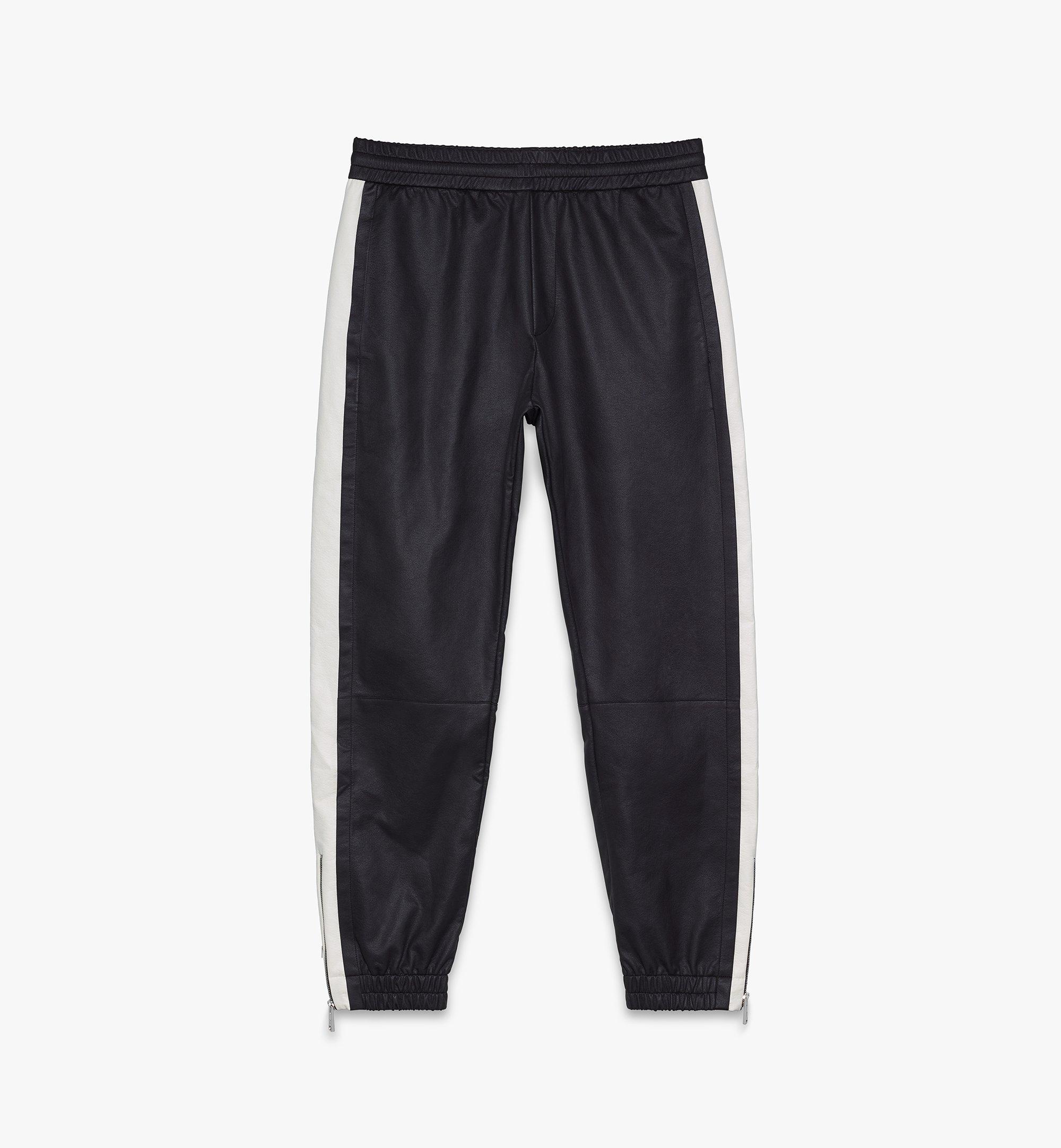 black striped sweatpants