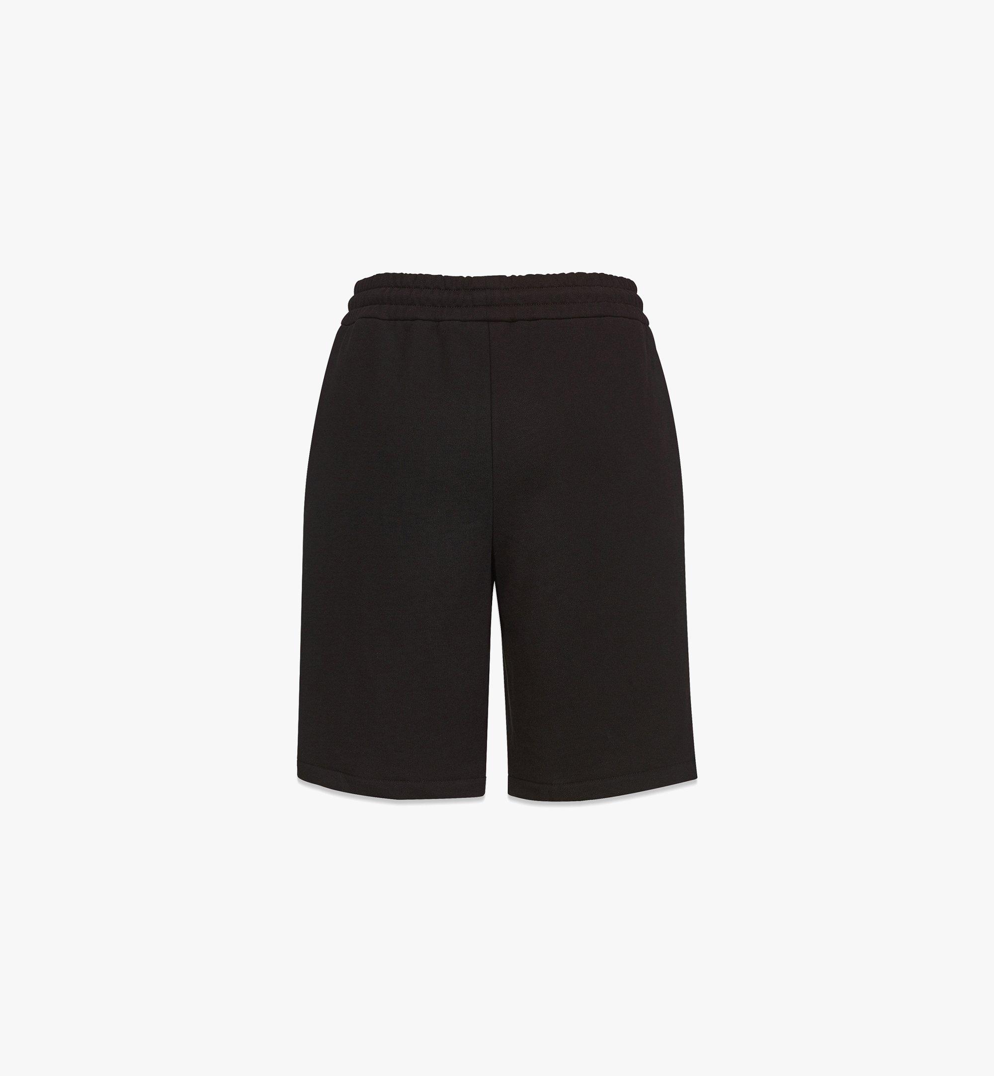 MCM 男士Essentials Logo棉短裤 Black MHPCABC02BK0XL 更多视角 1