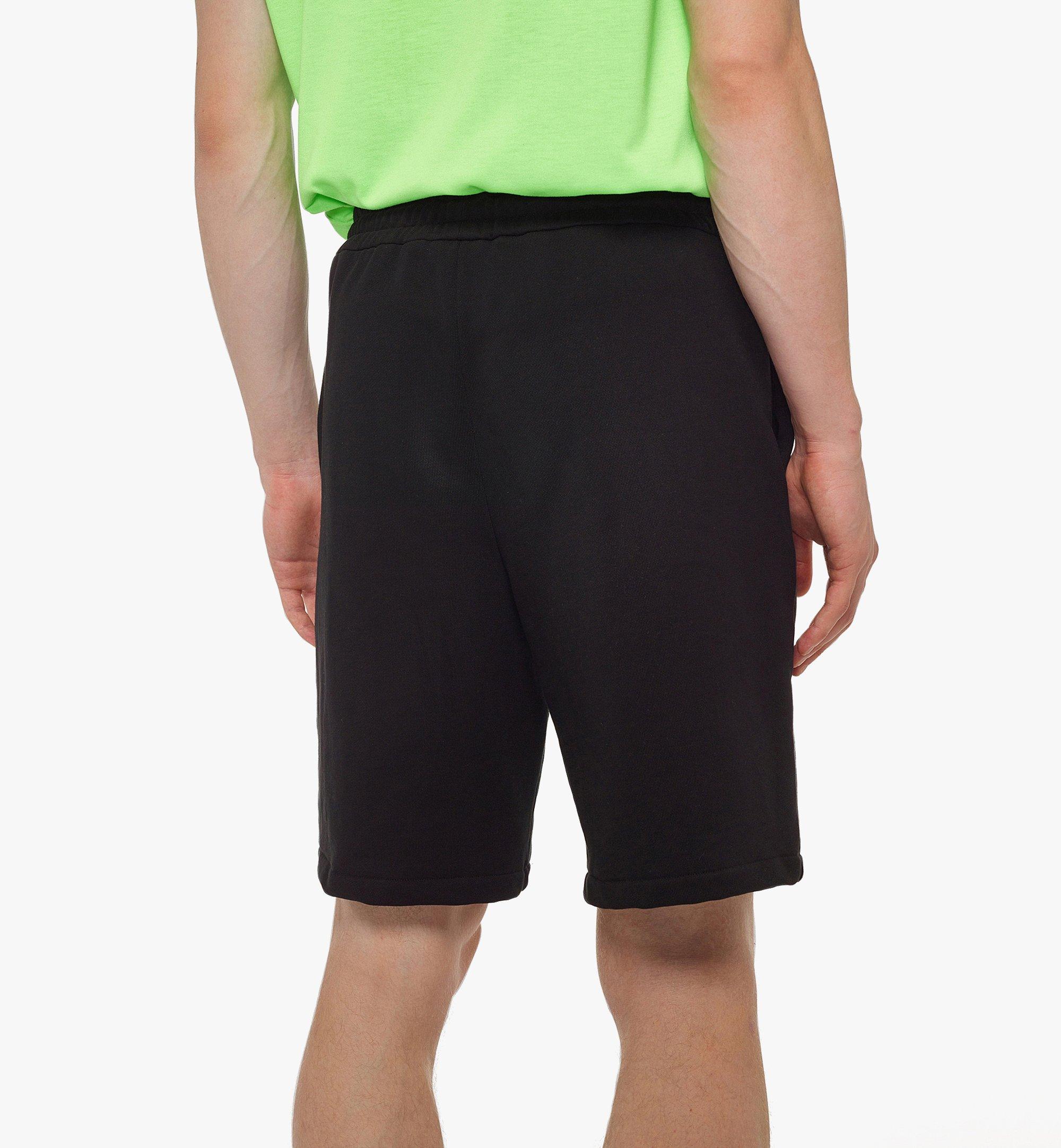 MCM 男士Essentials Logo棉短裤 Black MHPCABC02BK0XL 更多视角 2
