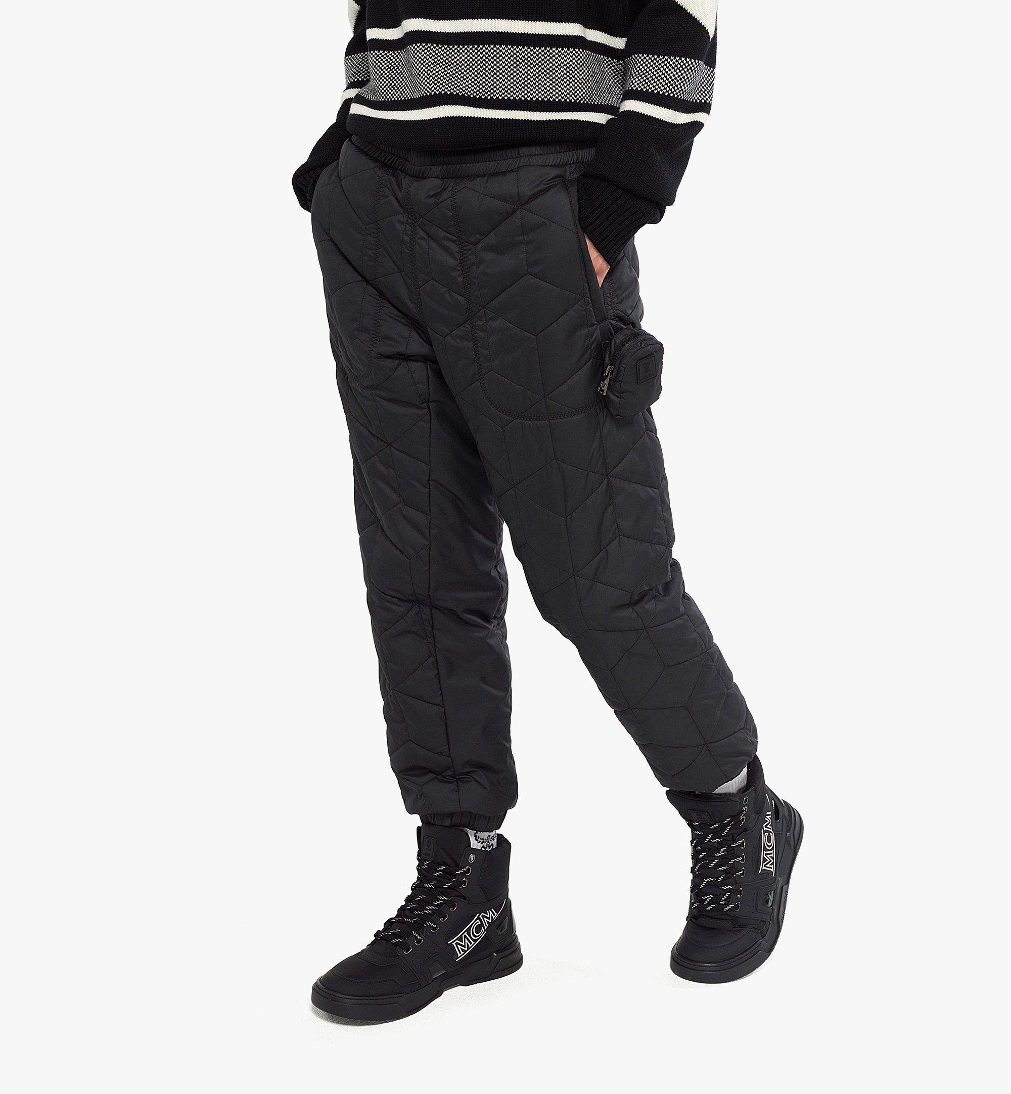 MCM Après Ski メンズ パンツ - リサイクルポリエステル Black MHPCAMM06BK00S ほかの角度から見る 2