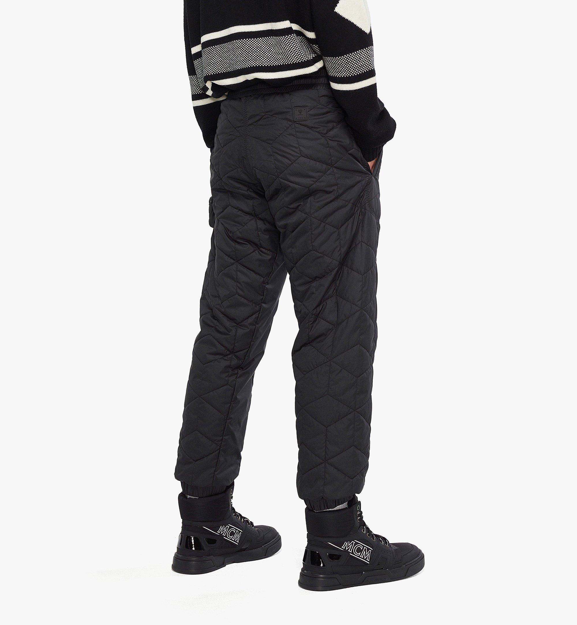 MCM Après Ski メンズ パンツ - リサイクルポリエステル Black MHPCAMM06BK00S ほかの角度から見る 3