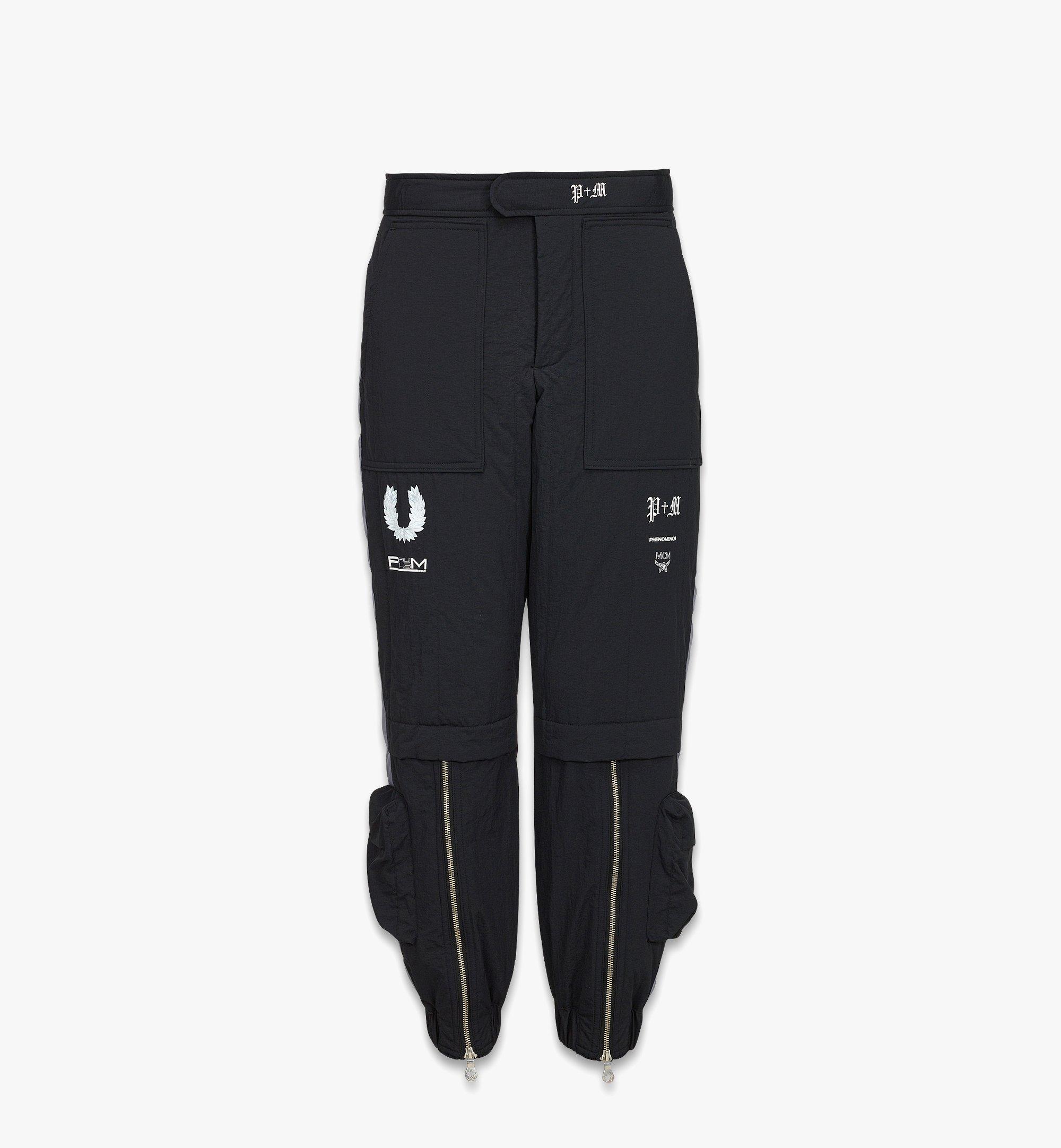 MCM PHENOMENON+MCM Racing Pants Black MHPDAJP01BK00L ほかの角度から見る 1