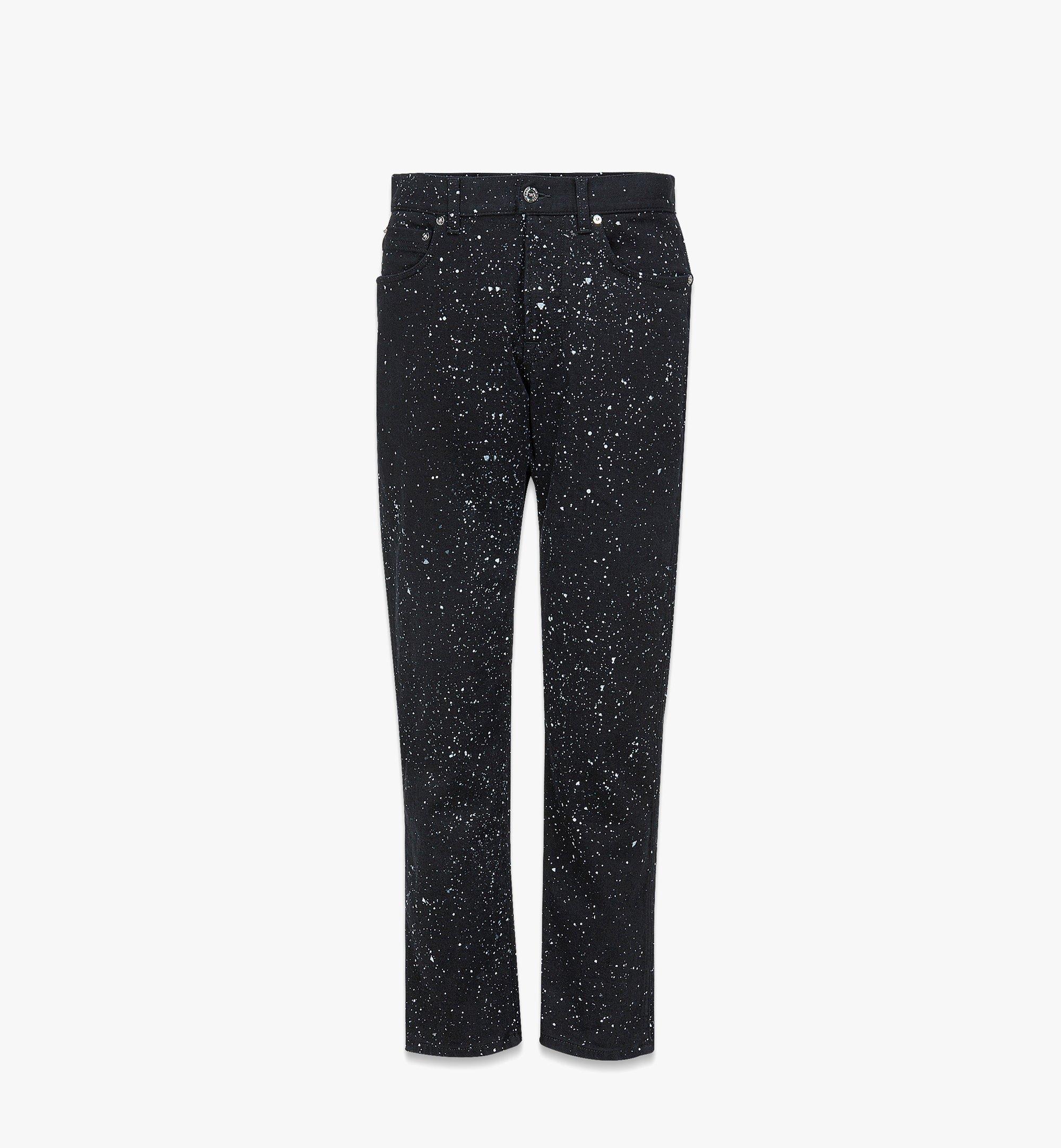 Galaxy Print Denim Jeans