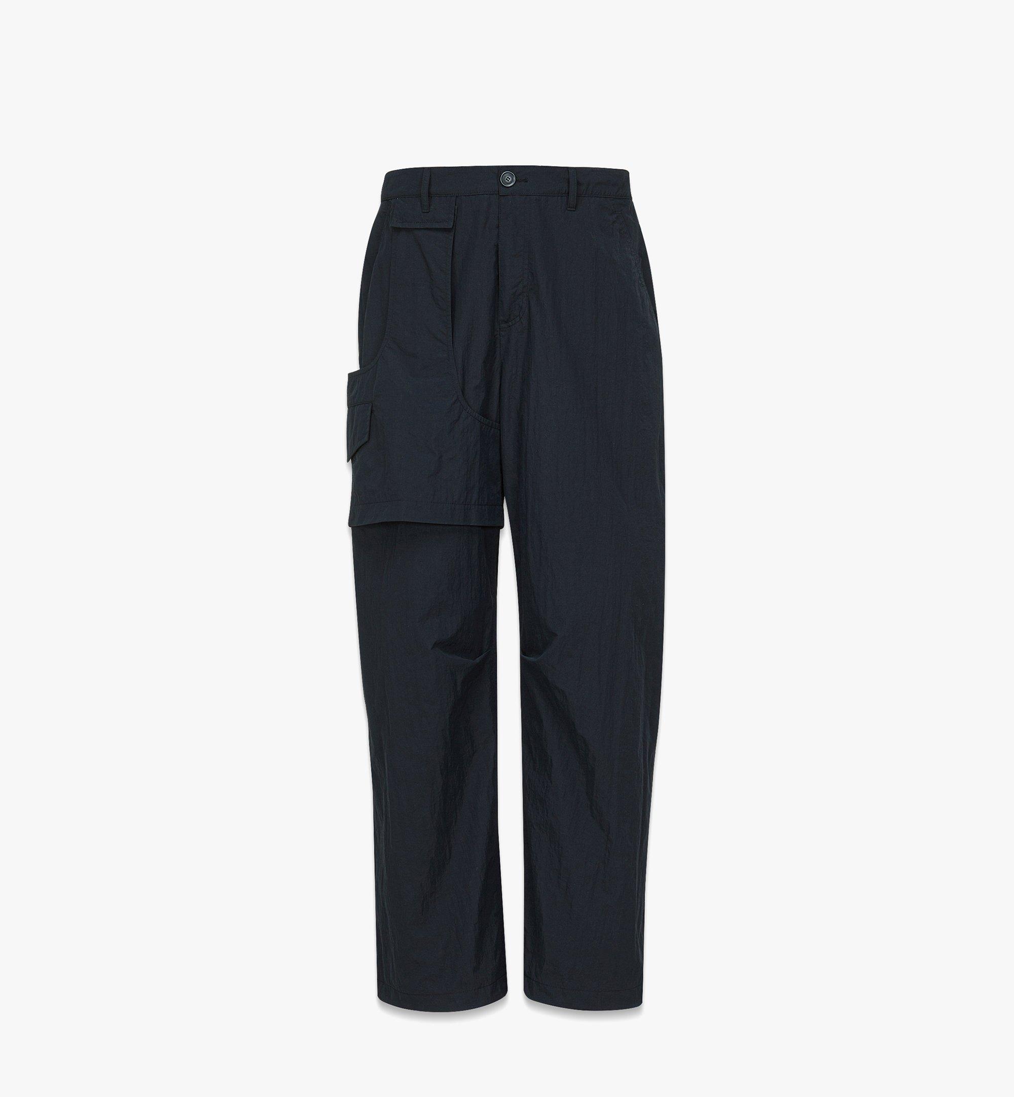 Small Cargo Pants in Recycled Nylon Black | MCM ®JP