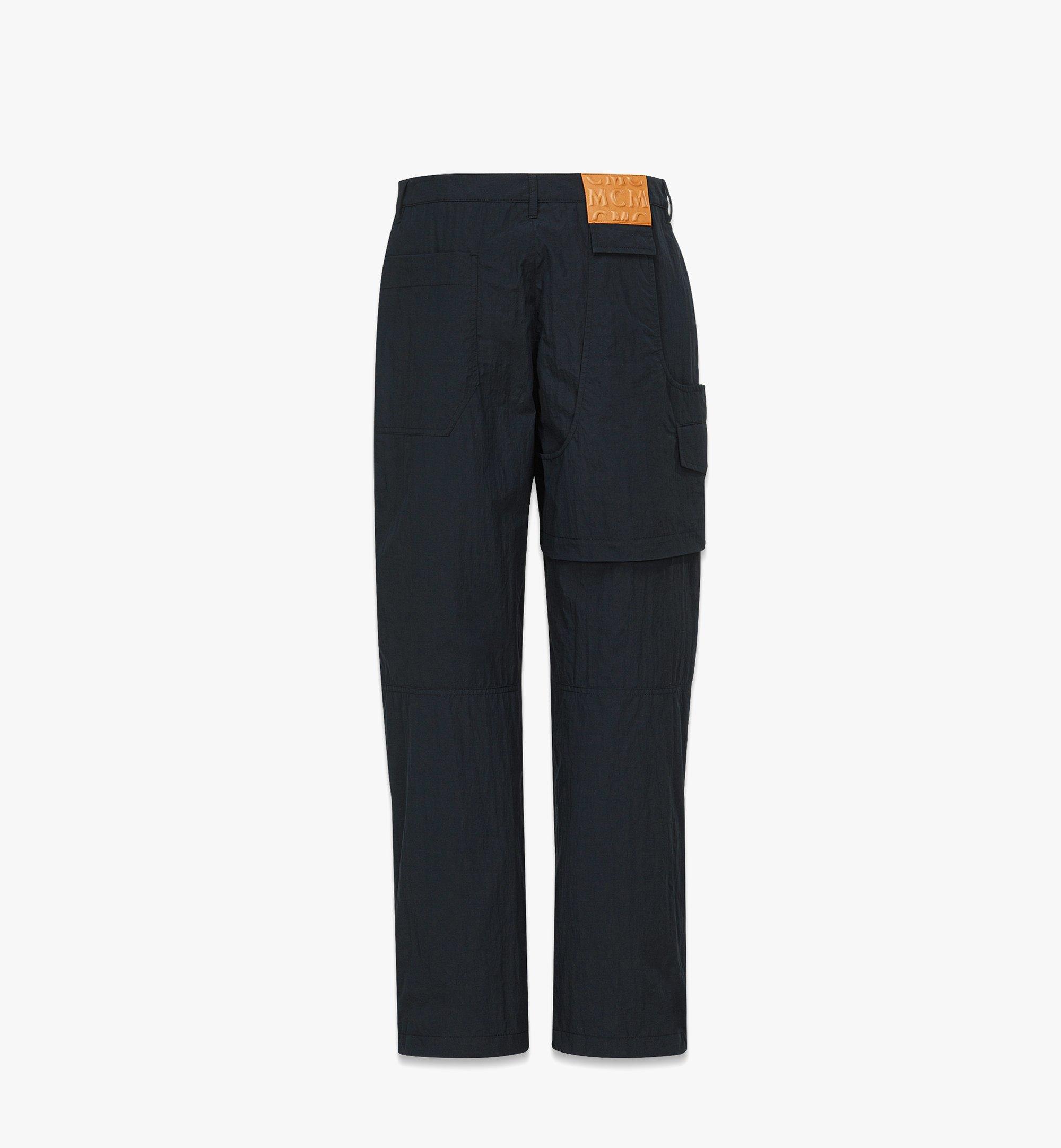 Small Cargo Pants in Recycled Nylon Black | MCM ®JP