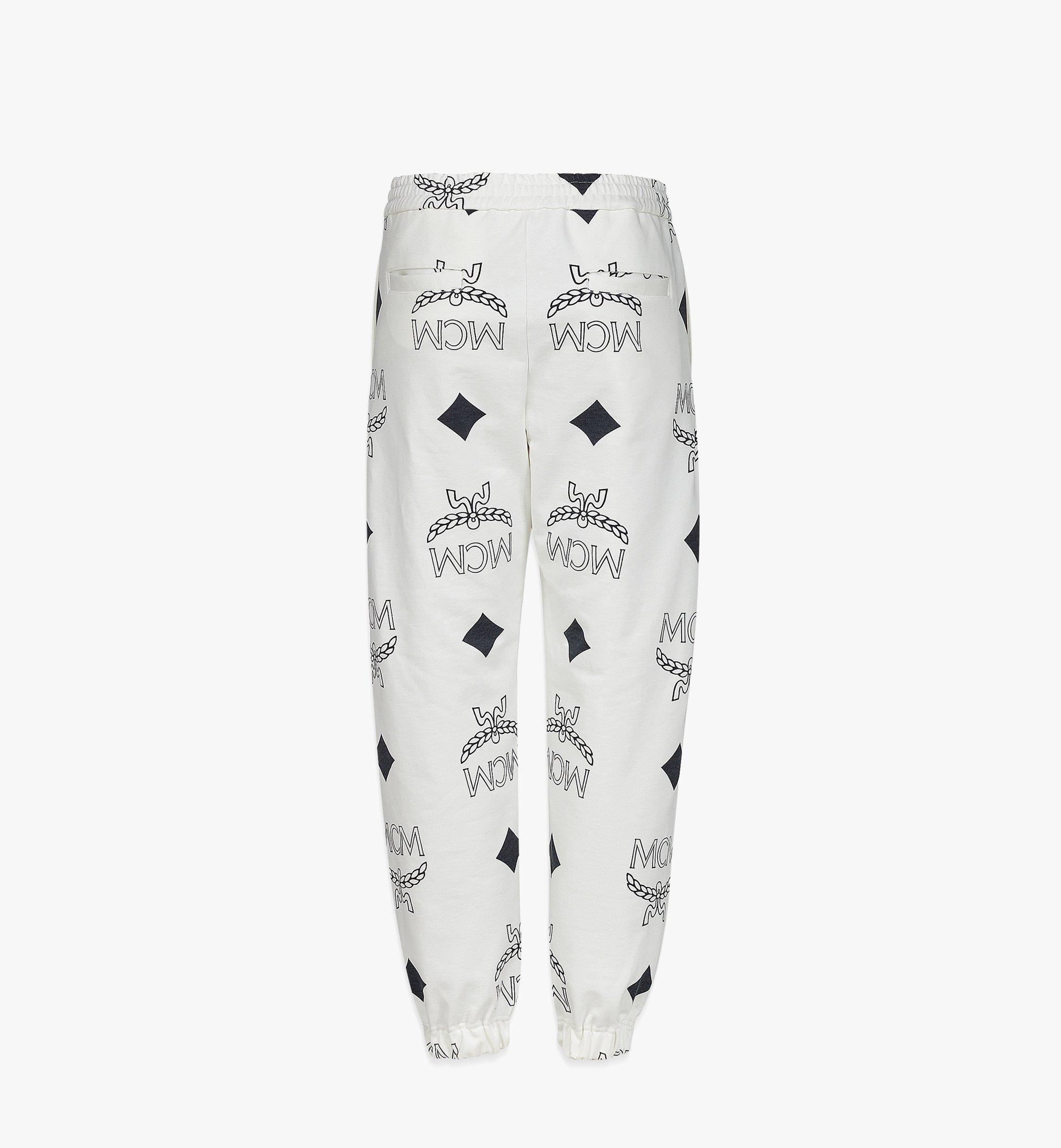 MCM PHENOMENON+MCM ビッグ ヴィセトス スウェットパンツ White MHPDSJP01WT00M ほかの角度から見る 1