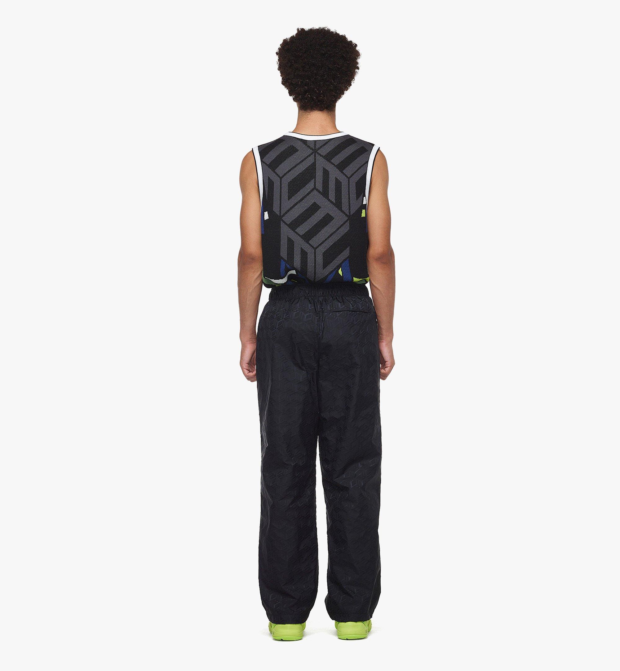 Large MCM x PUMA Cubic Jacquard Track Pants Black MCM TH