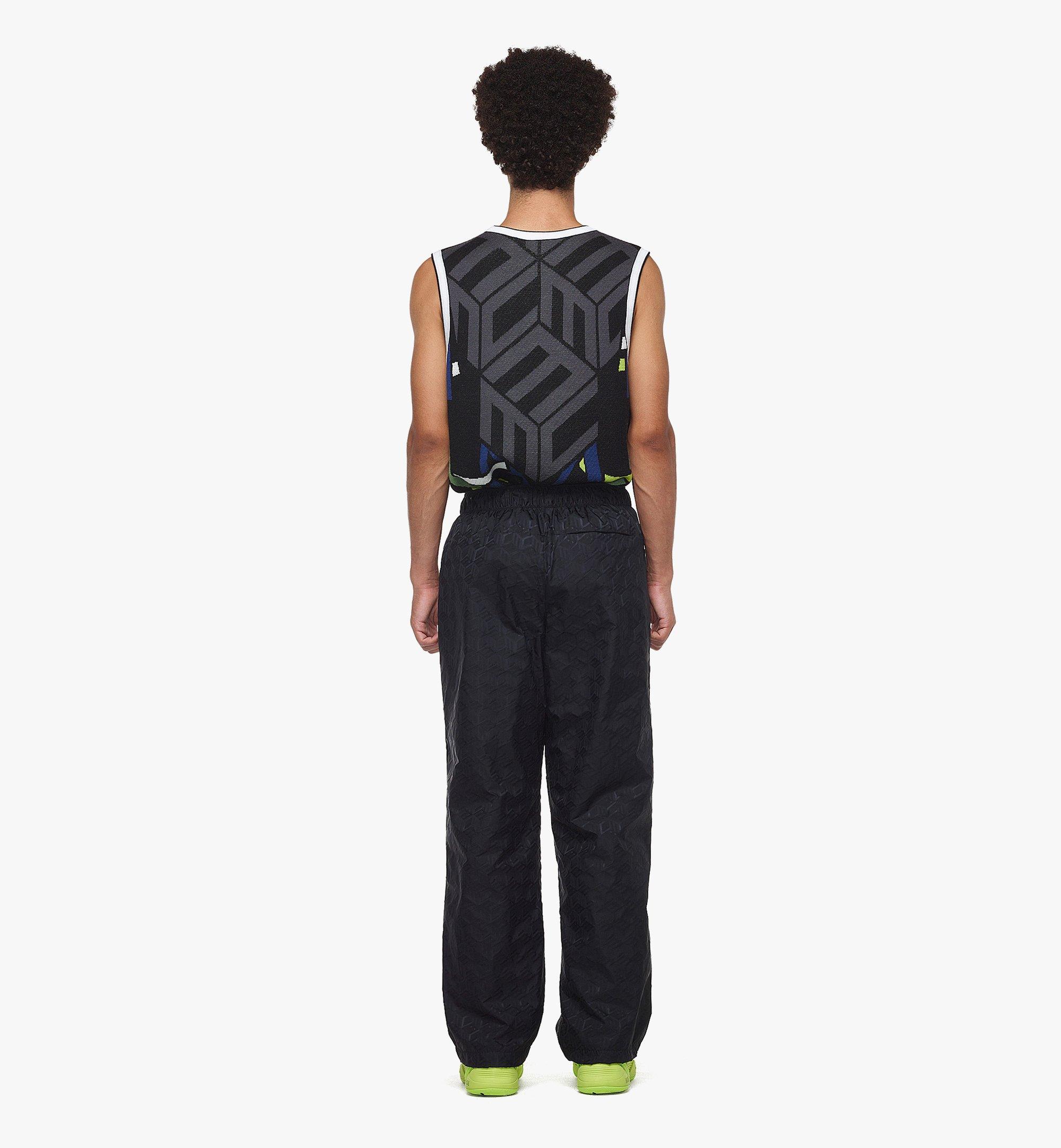 Small MCM x PUMA Cubic Jacquard Track Pants Black MCM CN