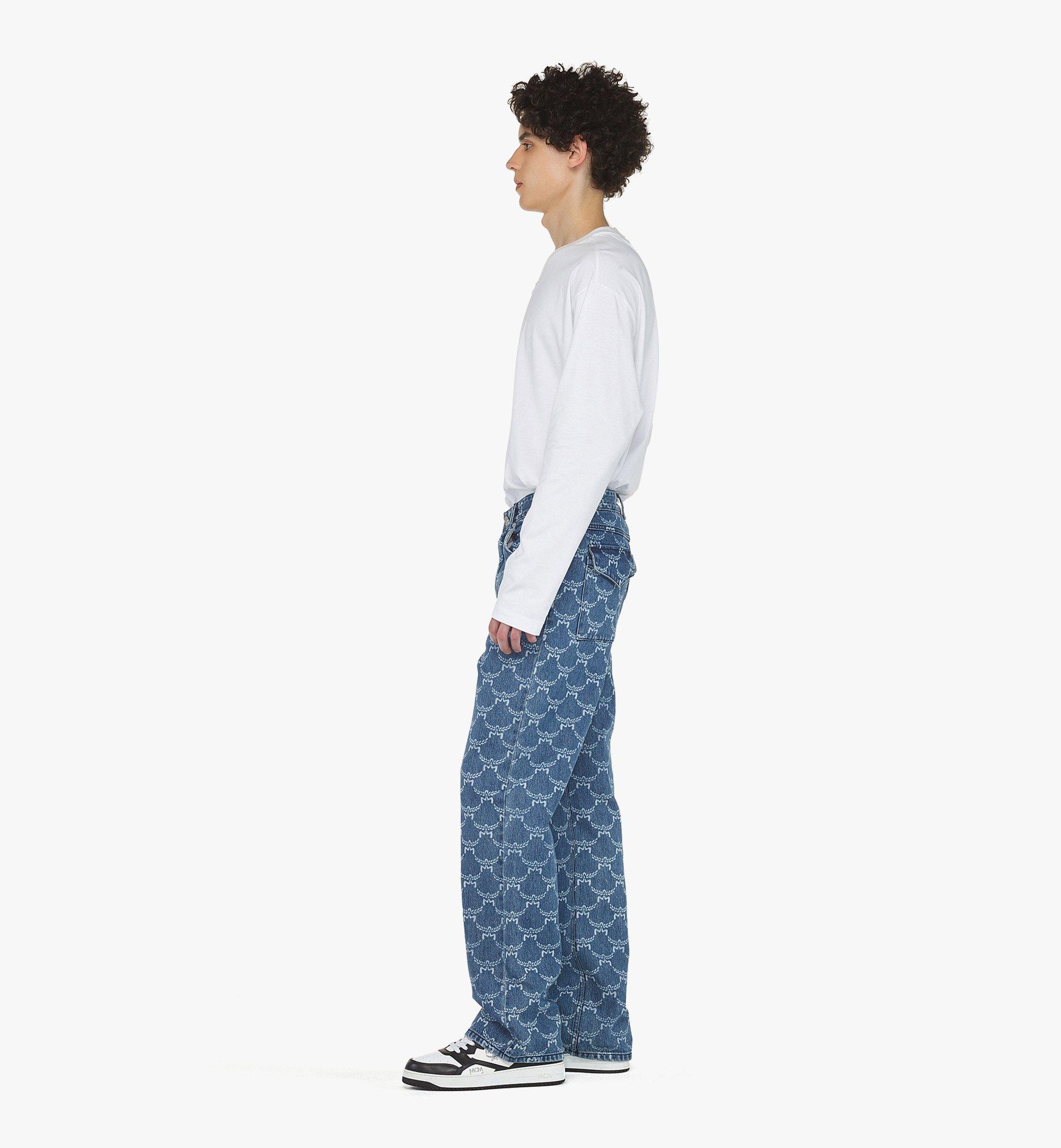 Lauretos Monogram Denim Jeans