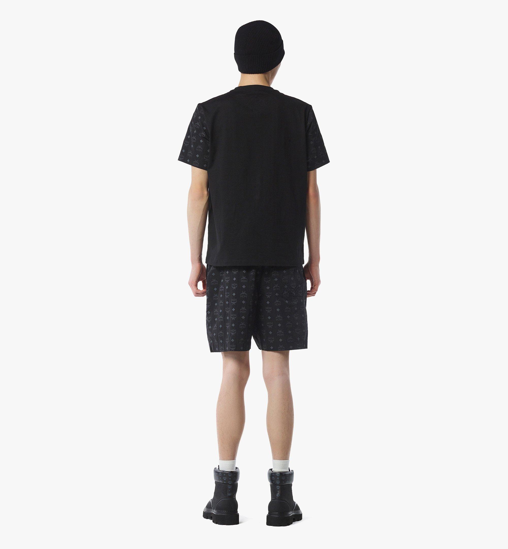 MCM Monogram Print Shorts in ECONYL® Black MHPFAMM03BK00M Alternate View 3