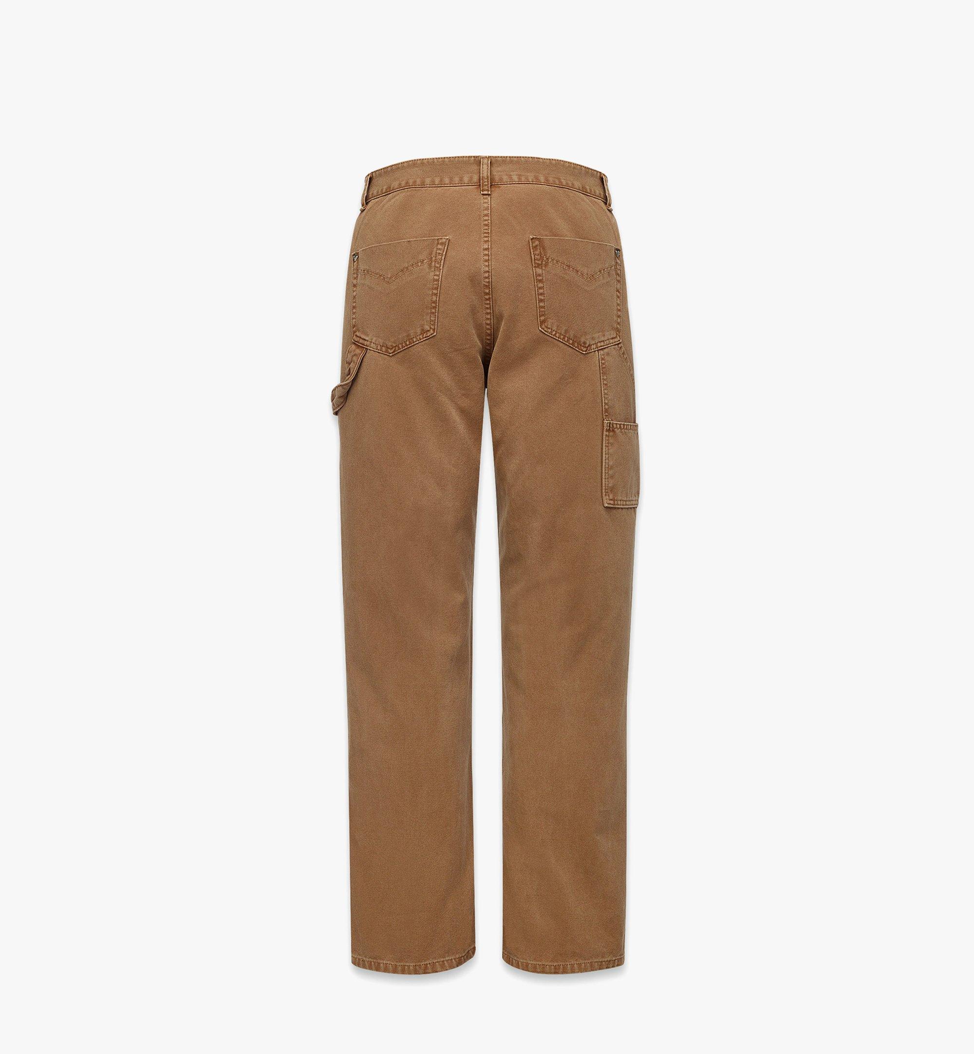 MCM x KASINA Bandana Monogram Pants in Denim Jacquard