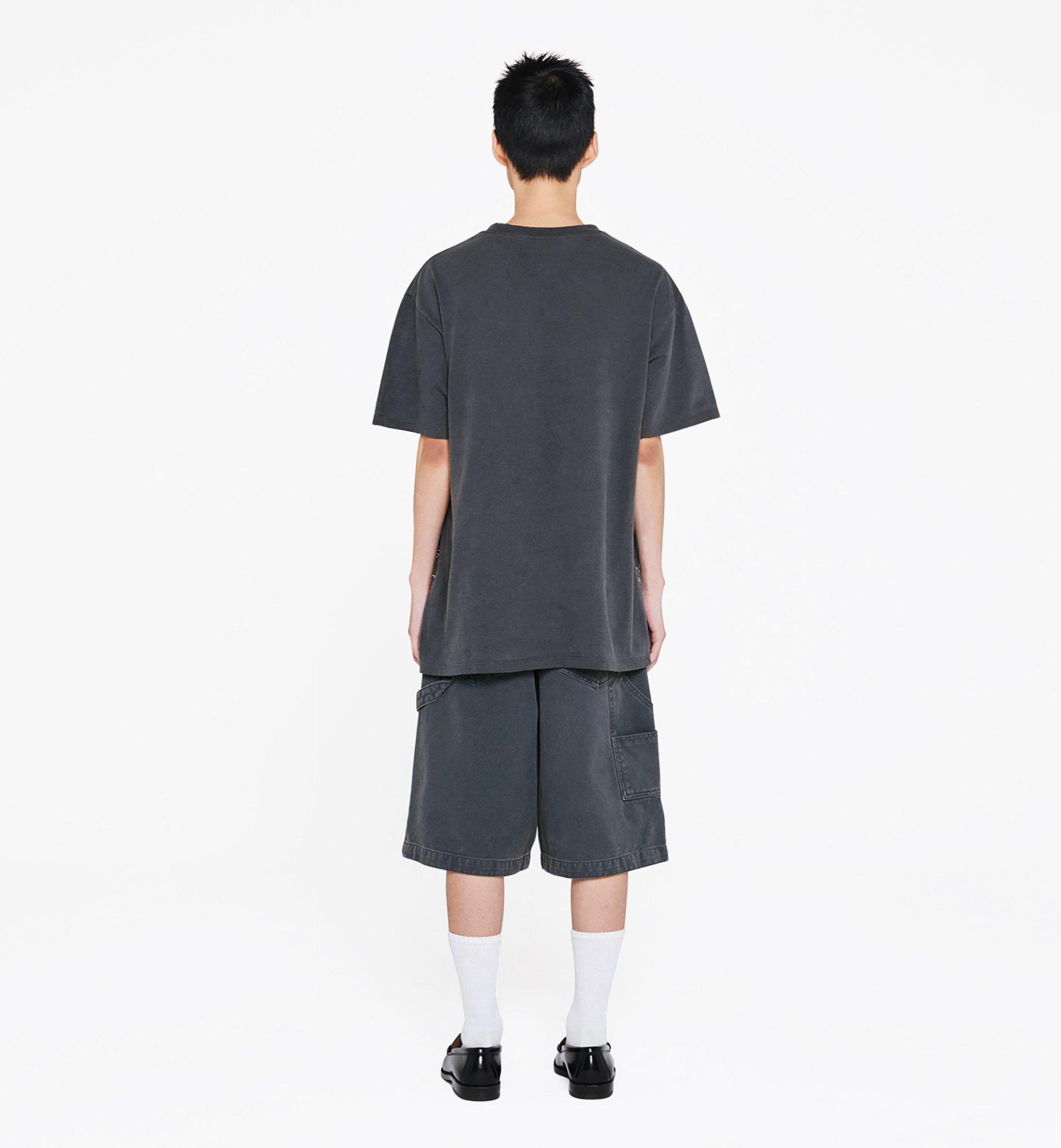 MCM MCM X KASINA Bandana Monogram Shorts in Denim Jacquard  MHPFSMM09V500L Alternate View 3