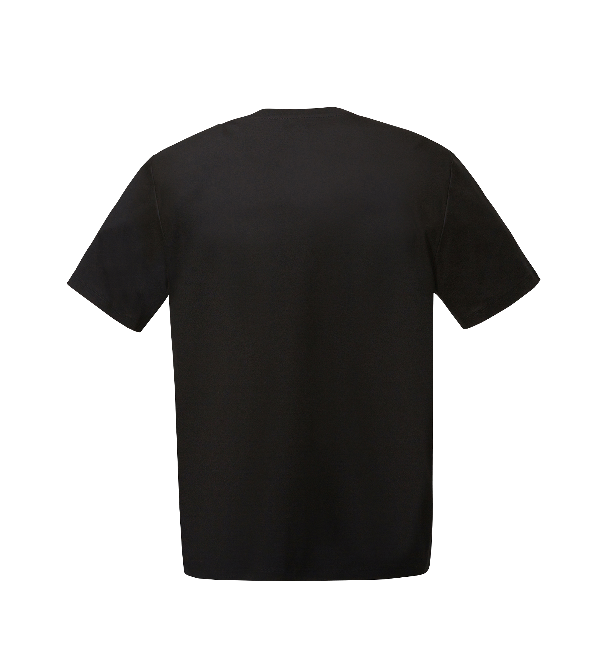 MCM Men's Classic Logo T-Shirt Black MHT8SMM10BKXXL Alternate View 2