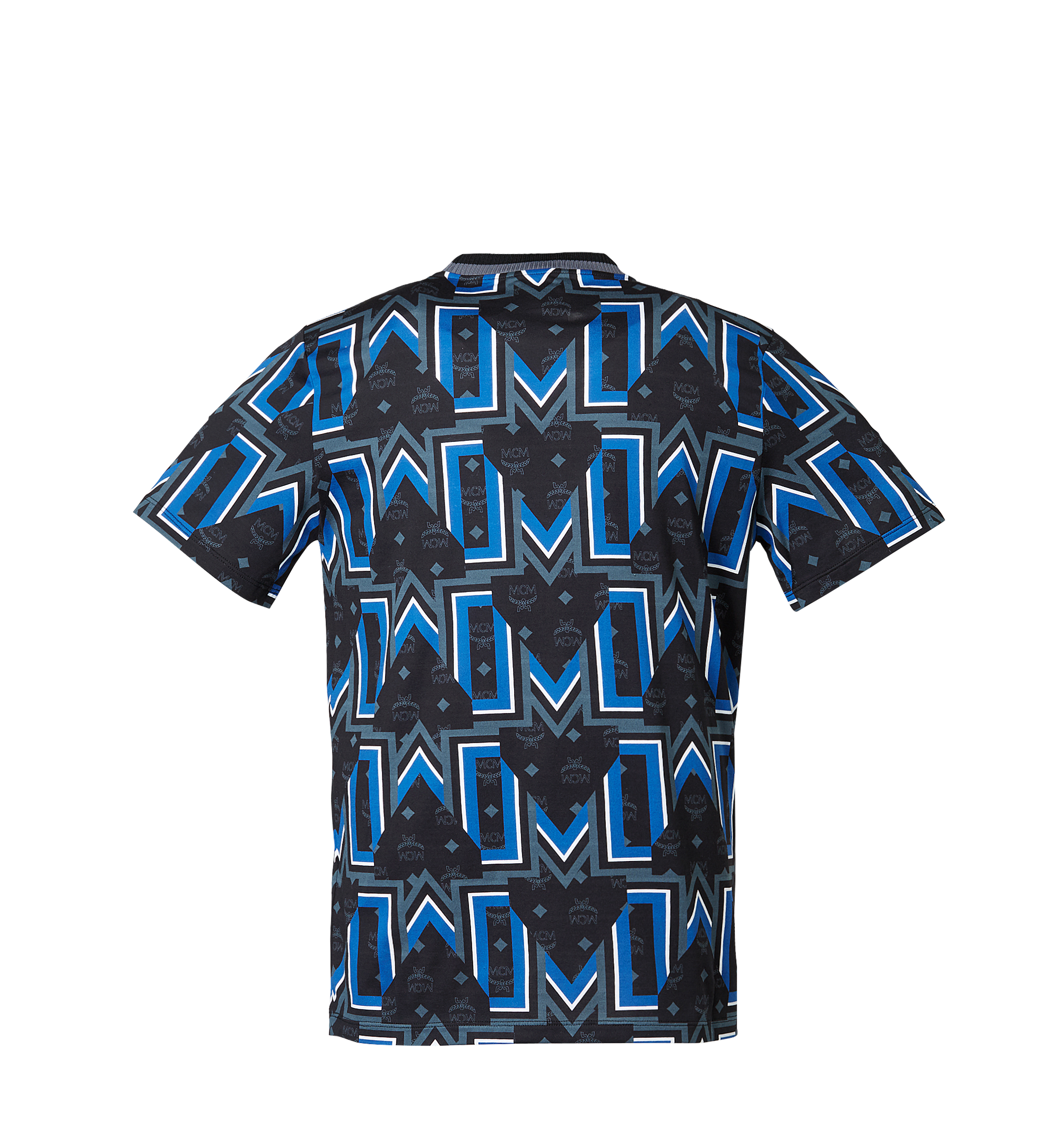 MCM Men's Gunta M Visetos T-Shirt Black MHT8SMM16BKXXL Alternate View 2