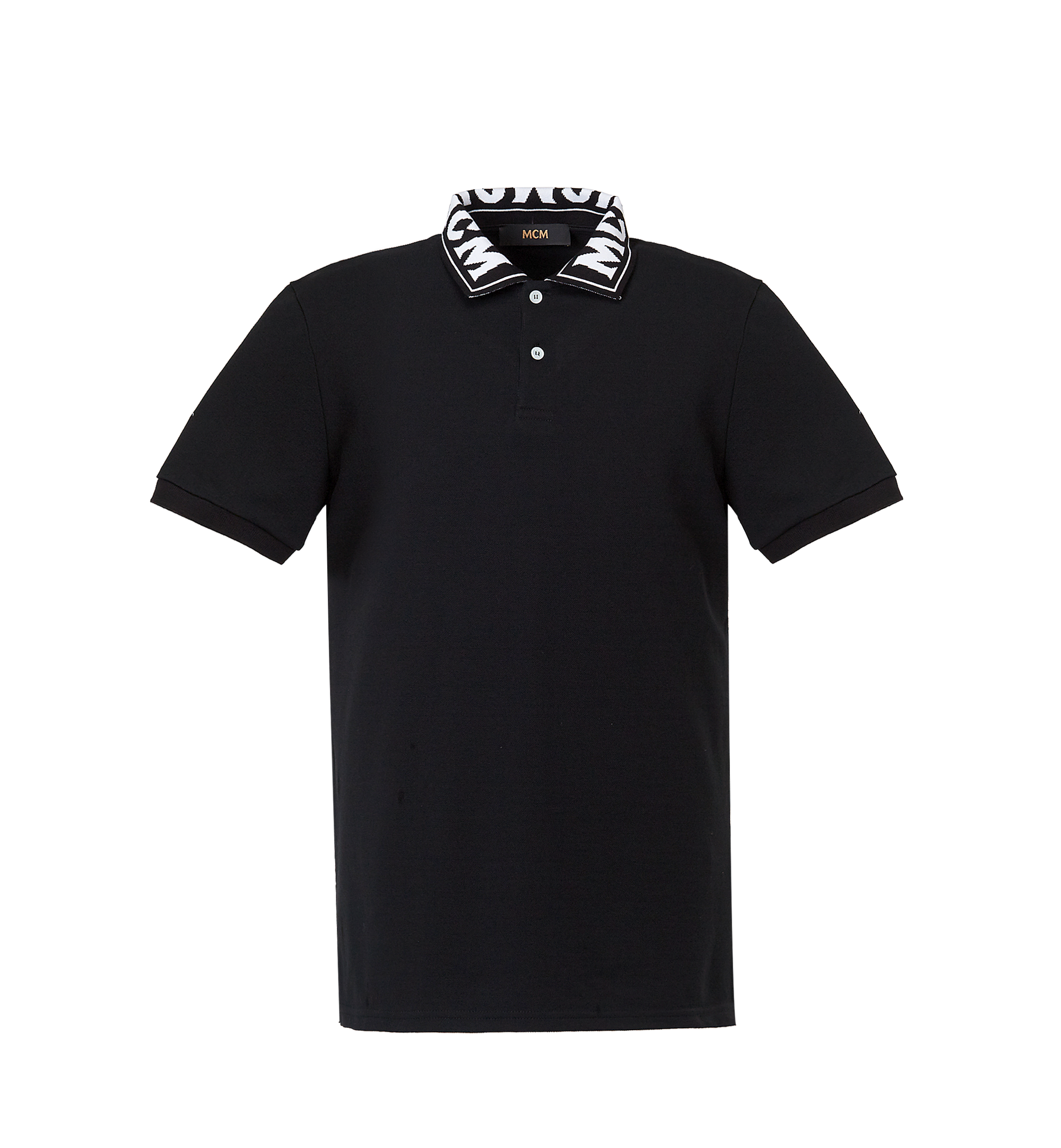 MCM Herren Logo-Poloshirt Black MHT8SMM25BK0XL Noch mehr sehen 1