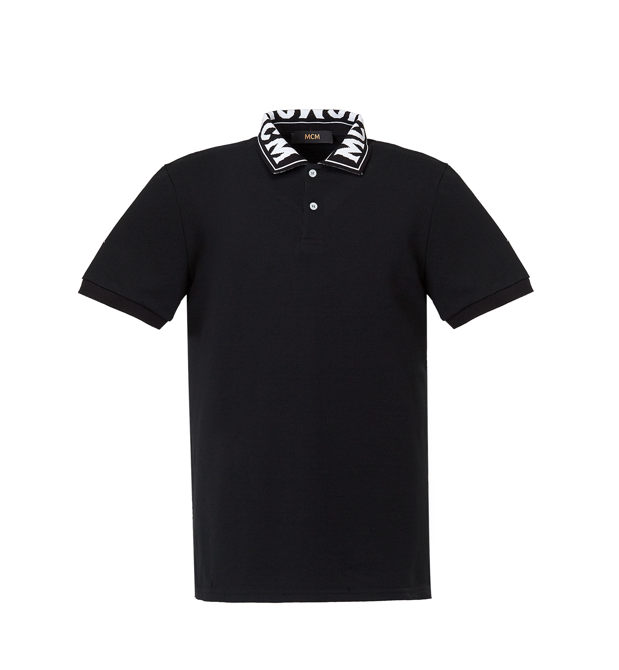 MCM Herren Logo-Poloshirt Black MHT8SMM25BKXXL Noch mehr sehen 1