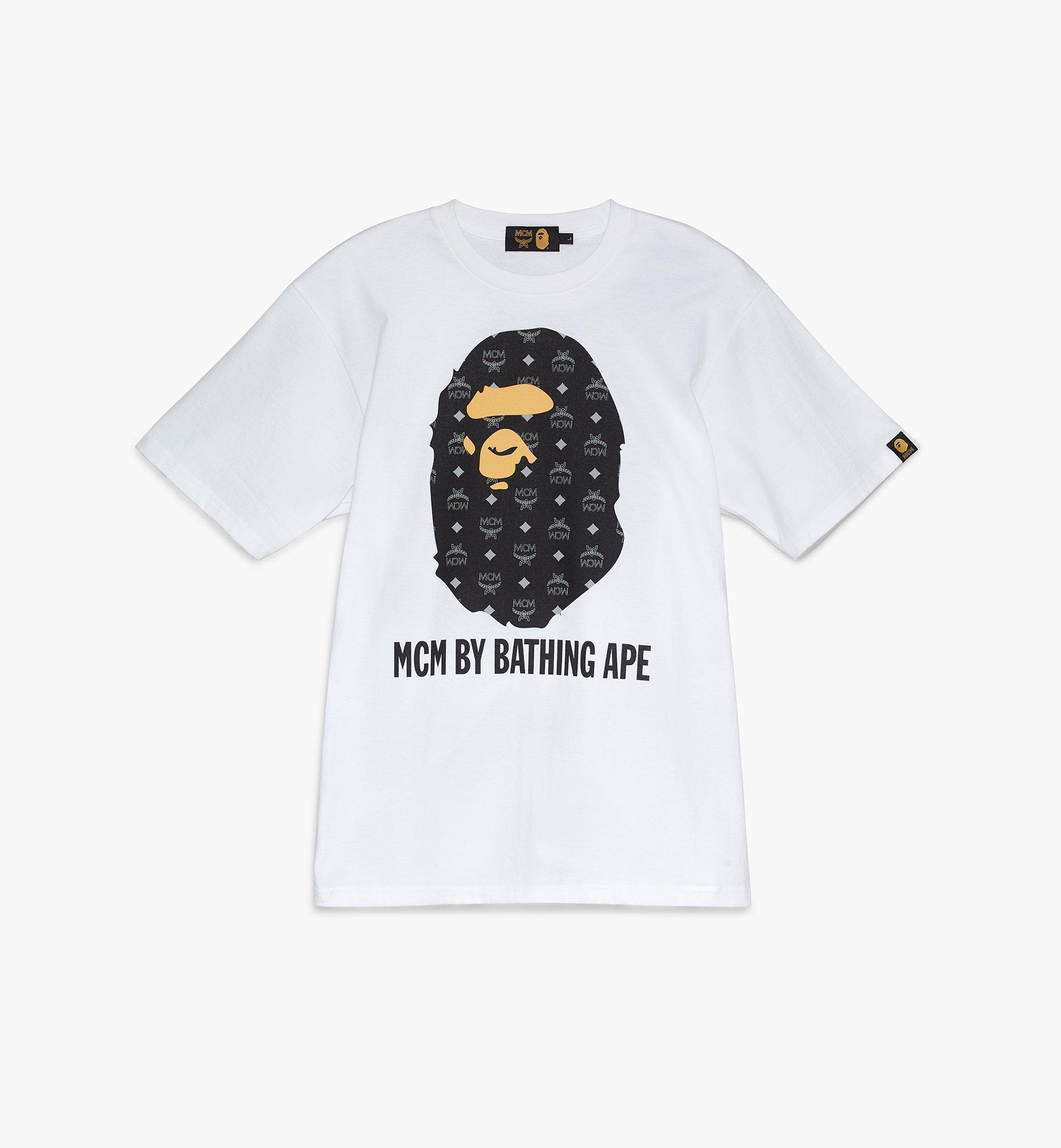 MCM MCM x BAPE Ape Head T-Shirt Black MHT9AMB01BK2XL Alternate View 1