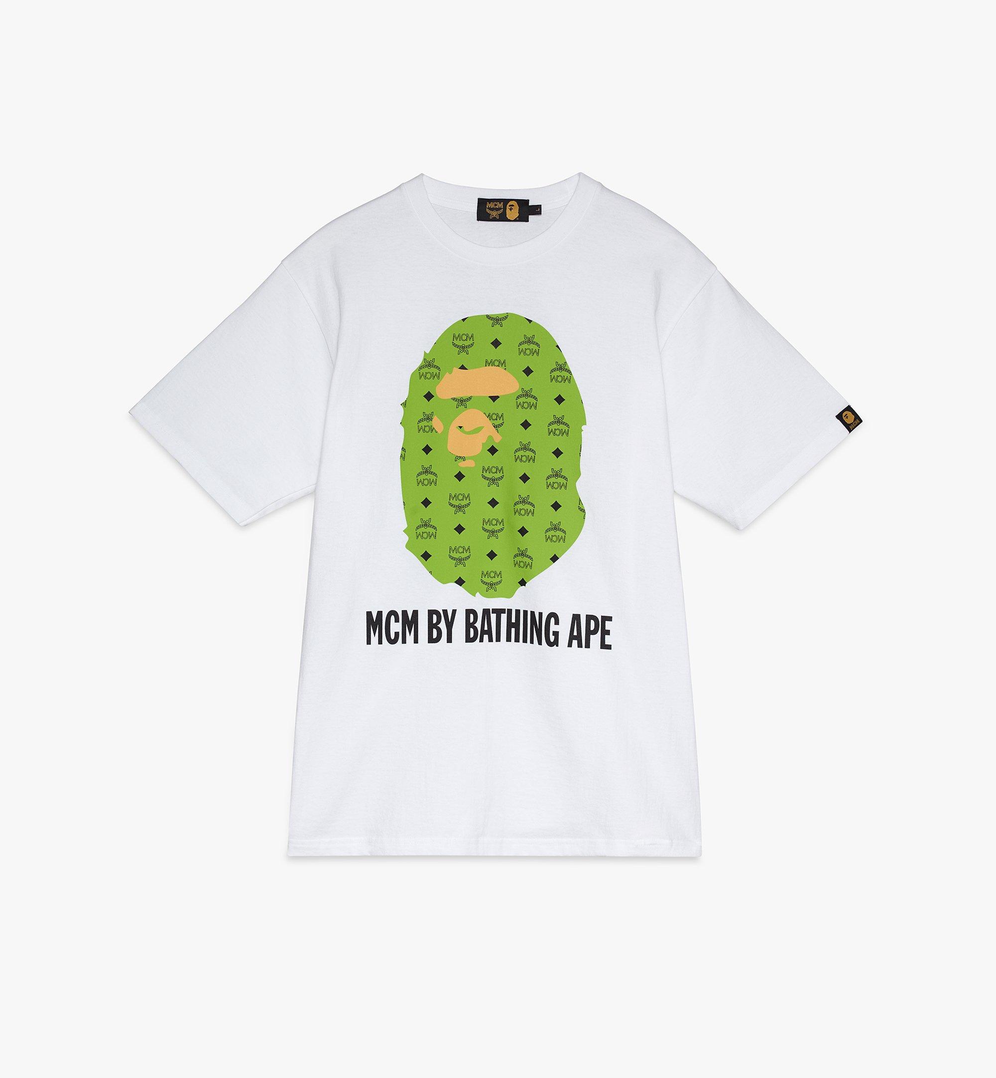 MCM MCM x BAPE Ape Head T-Shirt  MHT9AMB01GR2XL Alternate View 1