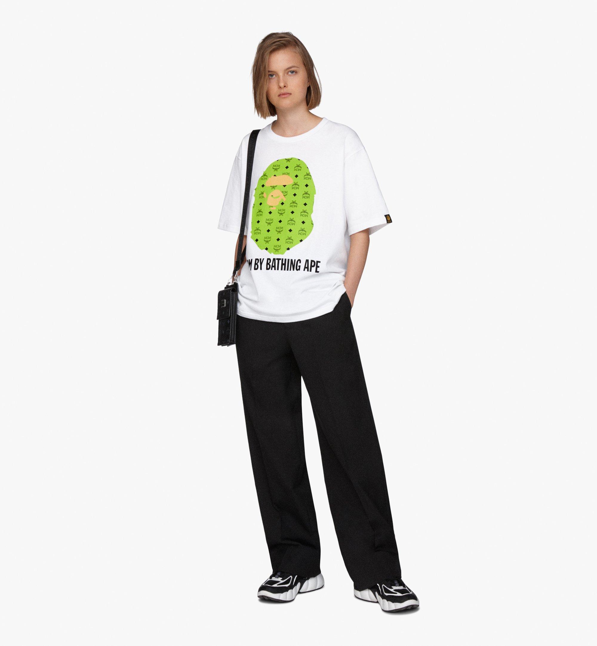 MCM MCM x BAPE Ape Head T-Shirt  MHT9AMB01GR2XL Alternate View 2