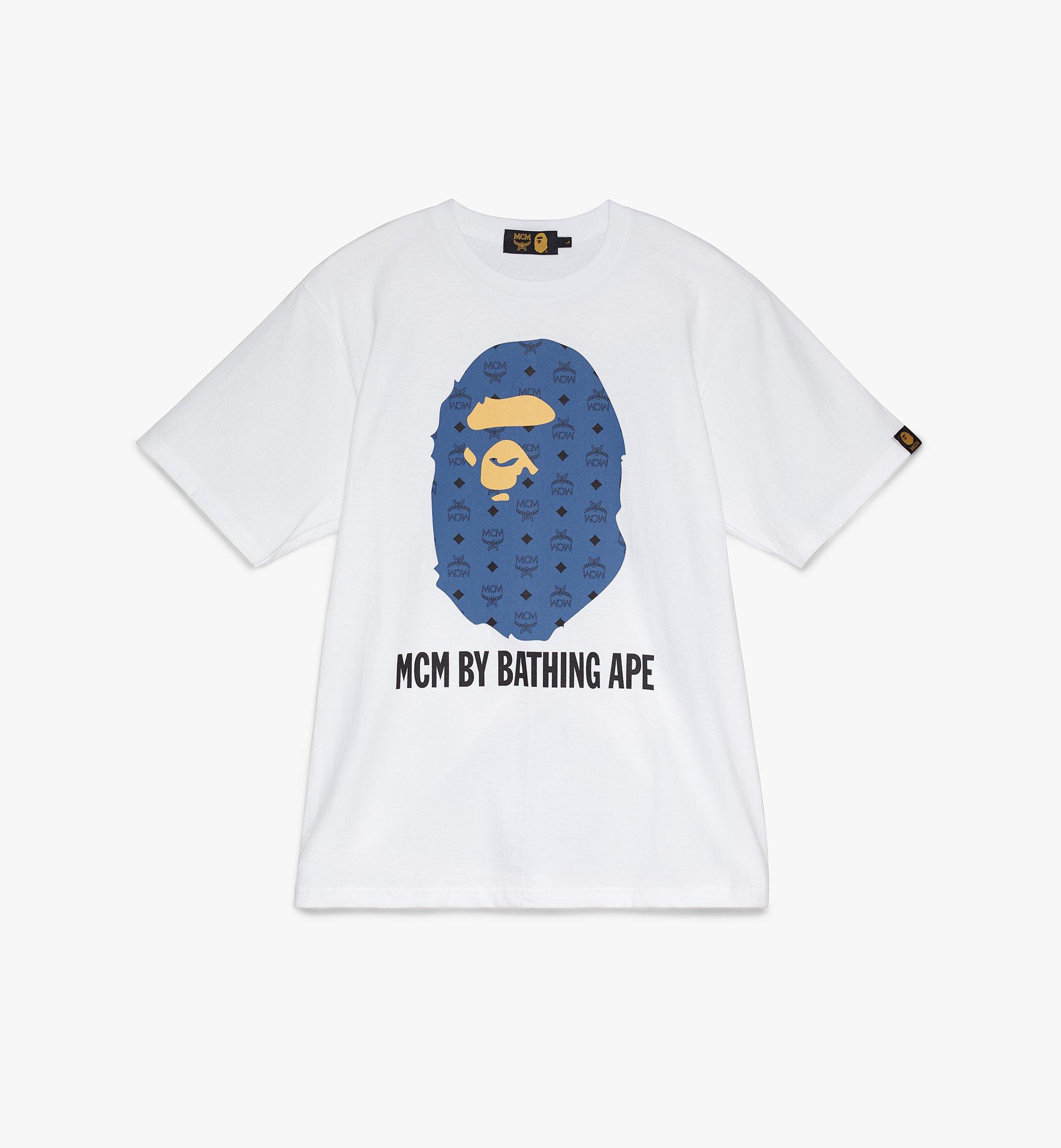MCM MCM x BAPE Ape Head T-Shirt  MHT9AMB01LU00M Alternate View 1