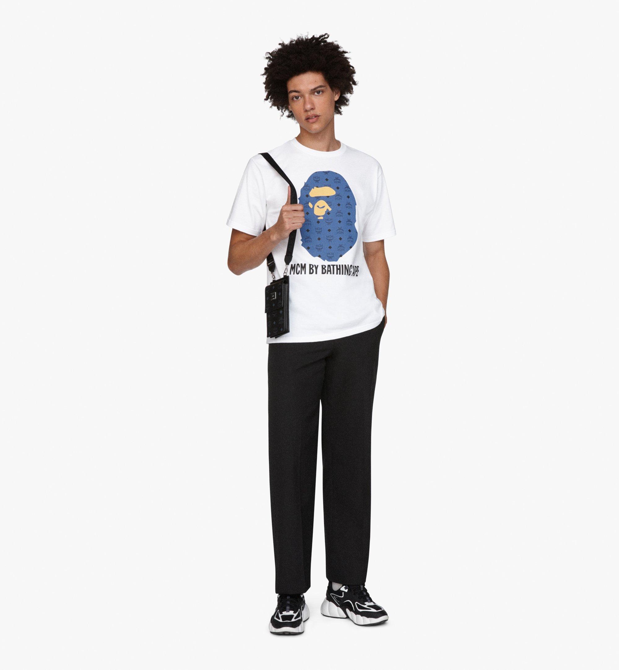 MCM MCM x BAPE Ape Head T-Shirt  MHT9AMB01LU00M Alternate View 2