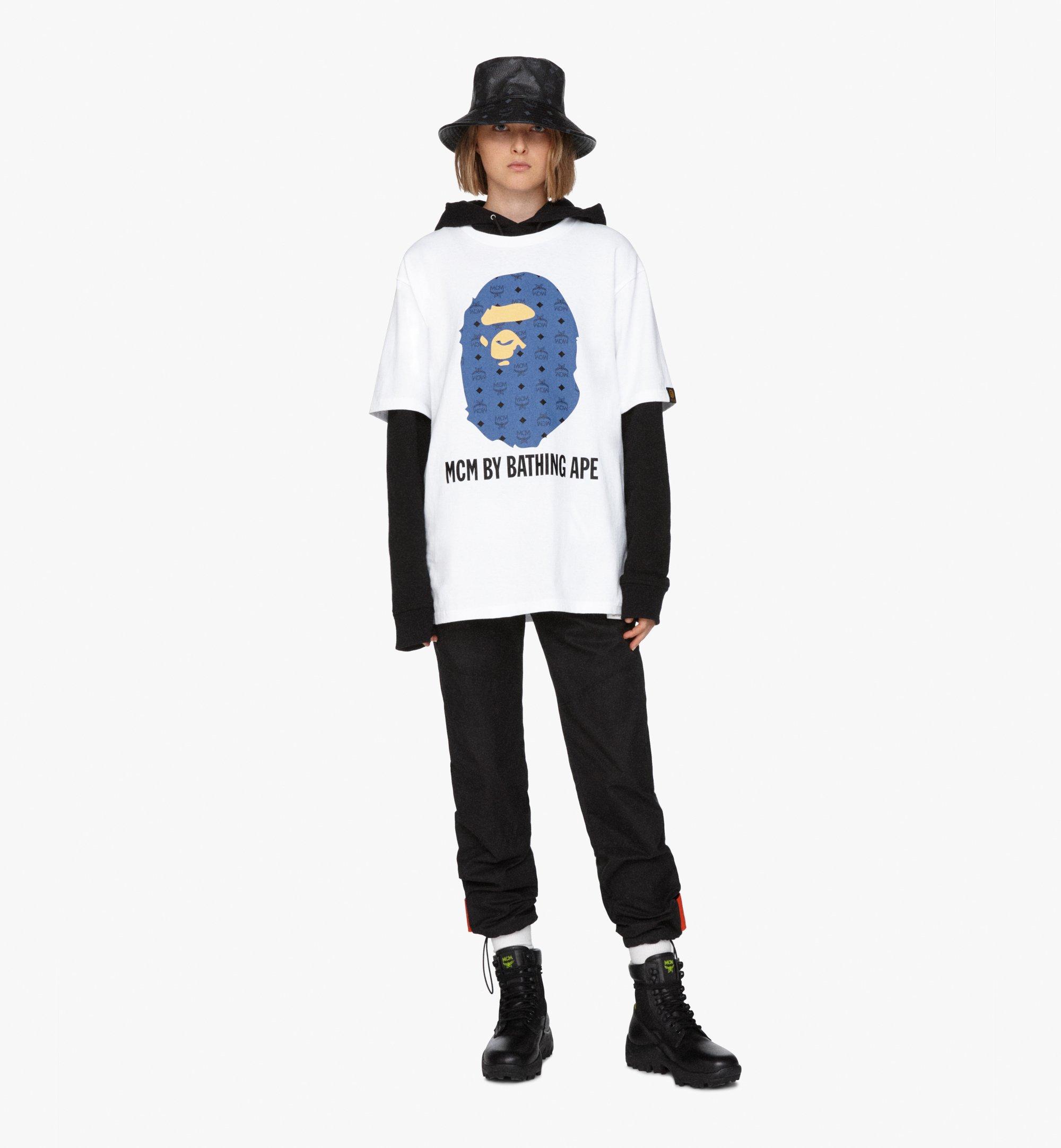 MCM MCM x BAPE Ape Head T-Shirt  MHT9AMB01LU00M Alternate View 2